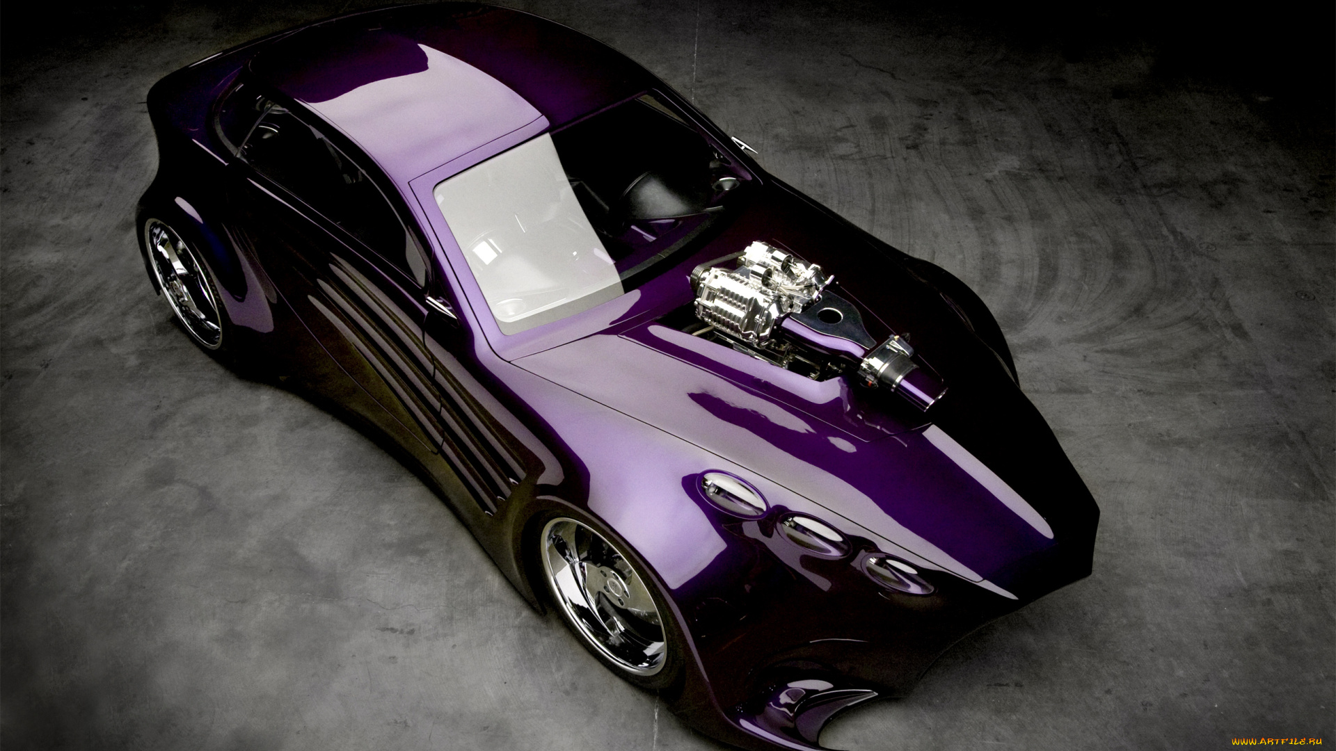 автомобили, -unsort, scorpion, purple, coupe, concept