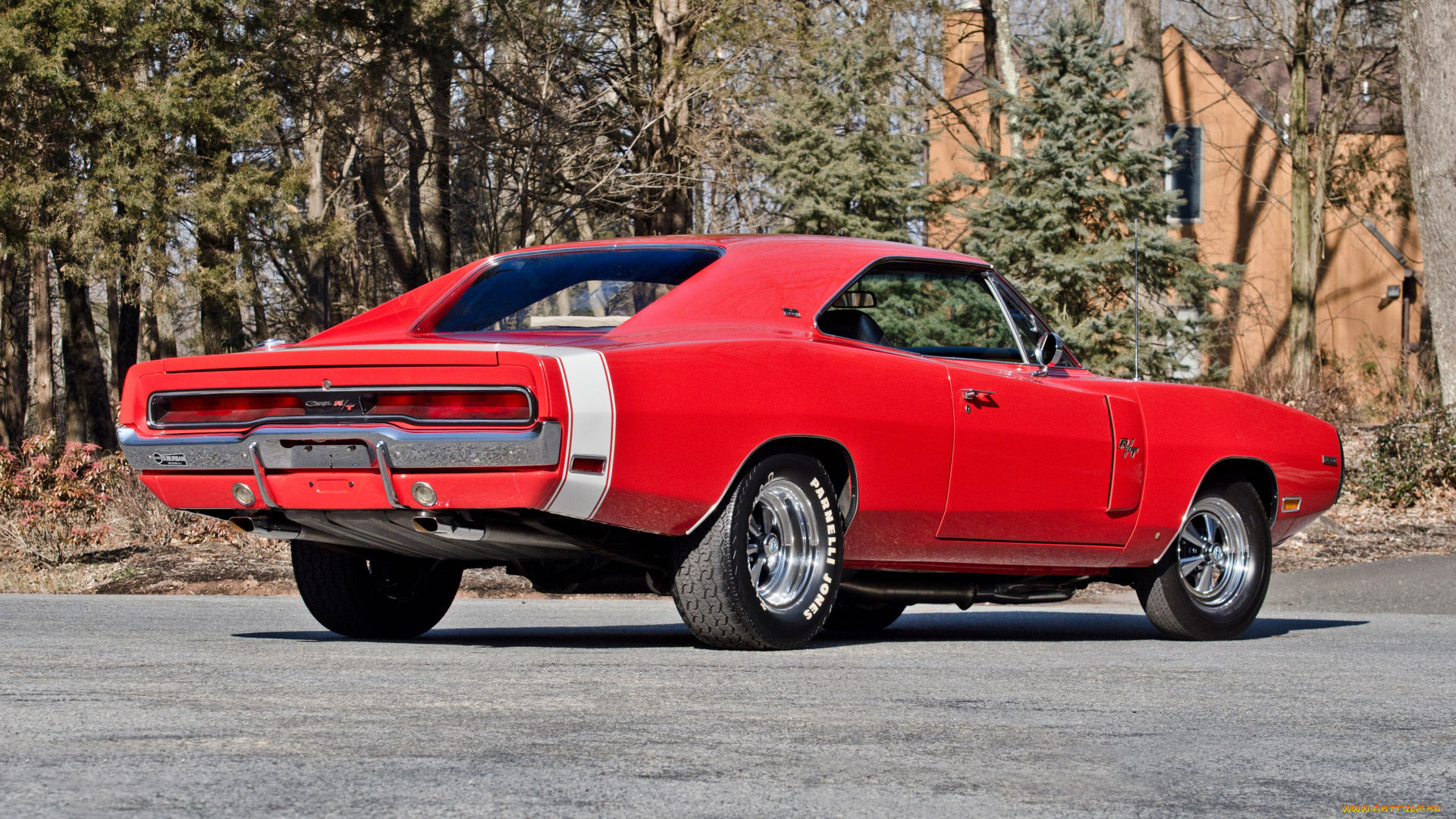 автомобили, dodge, 1969, charger, red