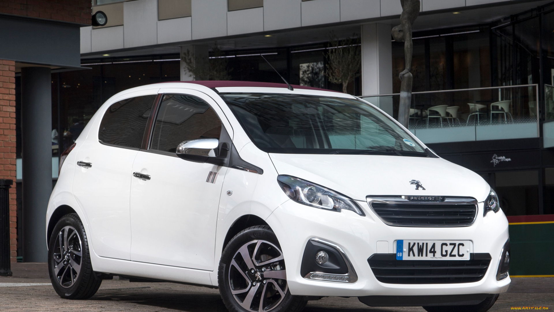 автомобили, peugeot, 108, top, светлый, 2014г, uk-spec, 5-door