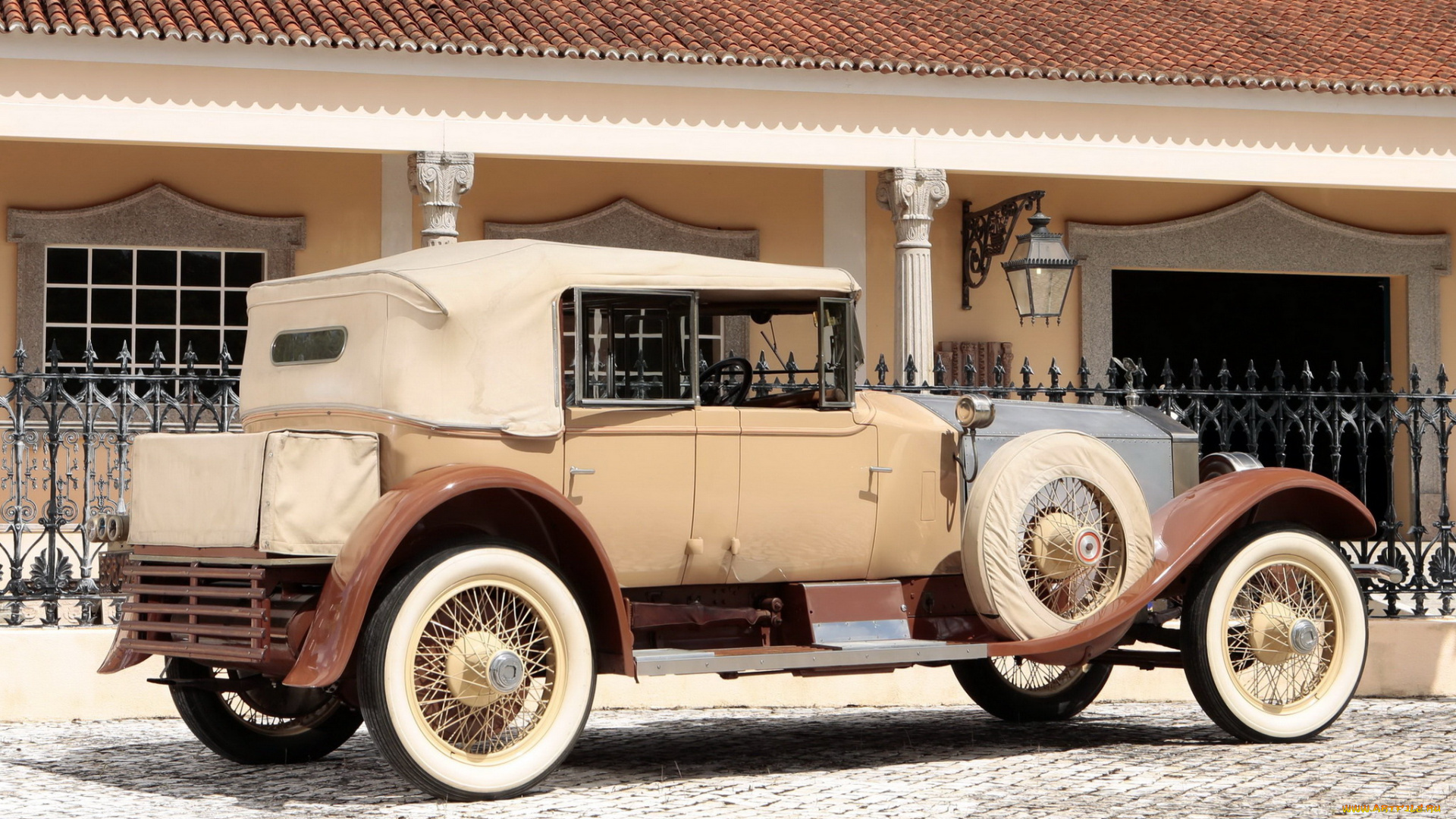 автомобили, rolls-royce, 40-50, hp, co, locke, ghost, silver, 1925г, tourer, all-weather