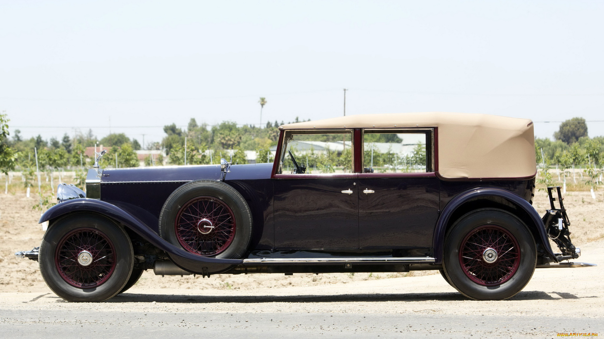 автомобили, rolls-royce, phantom, ii, 1930г, hooper, tourer, all-weather