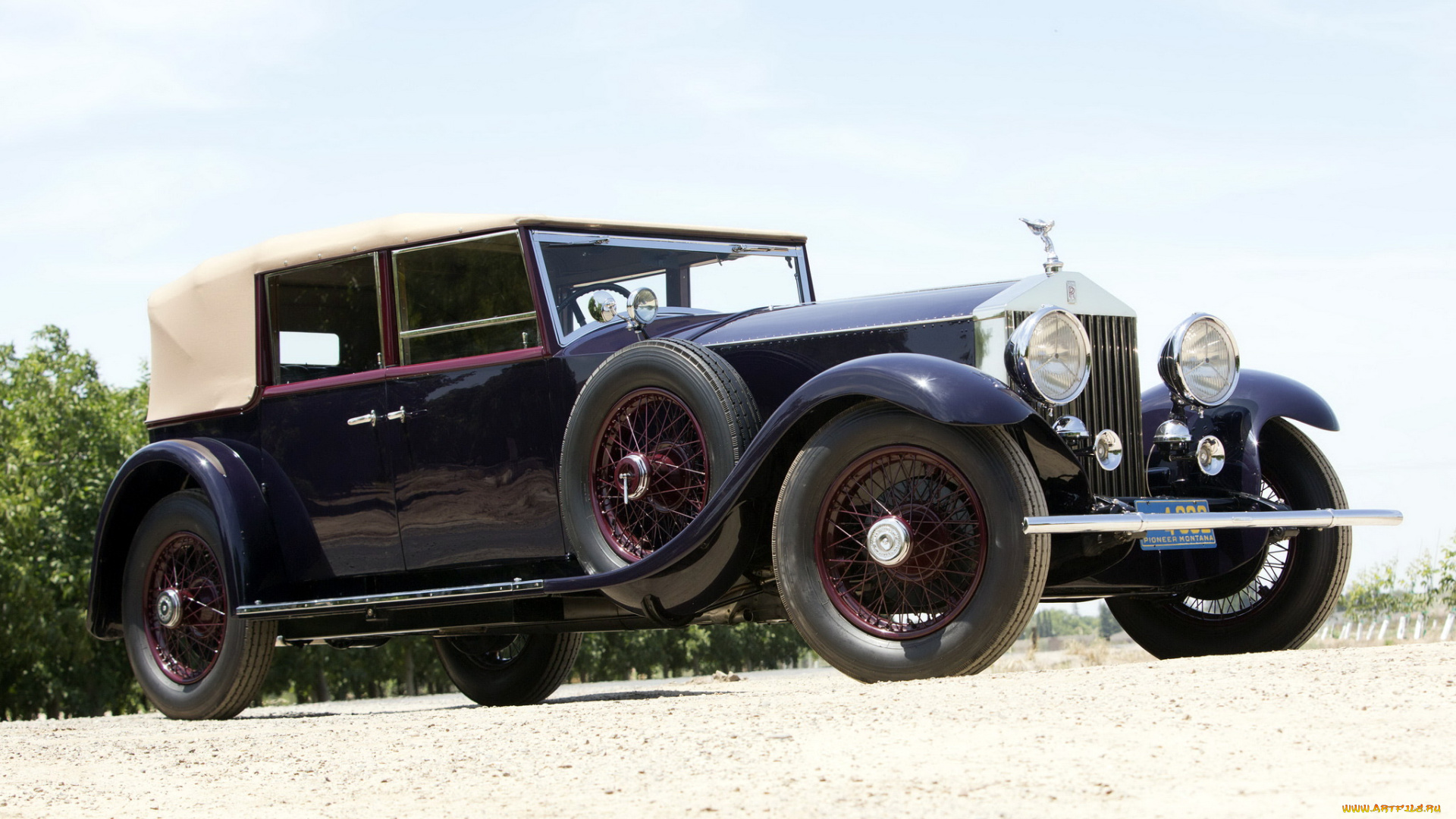 автомобили, rolls-royce, phantom, ii, hooper, tourer, all-weather, 1930г