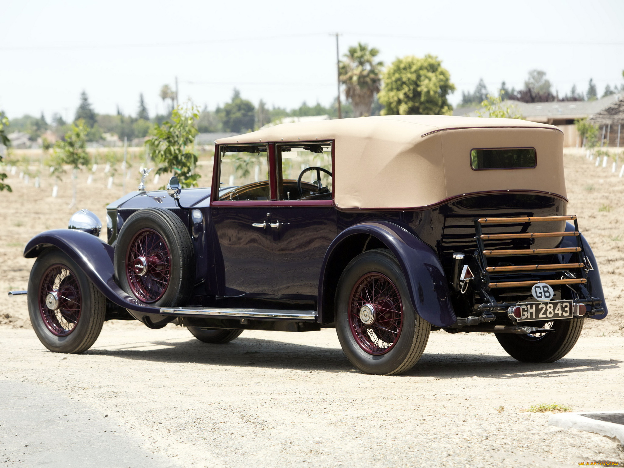 автомобили, rolls-royce, 1930г, phantom, ii, hooper, tourer, all-weather