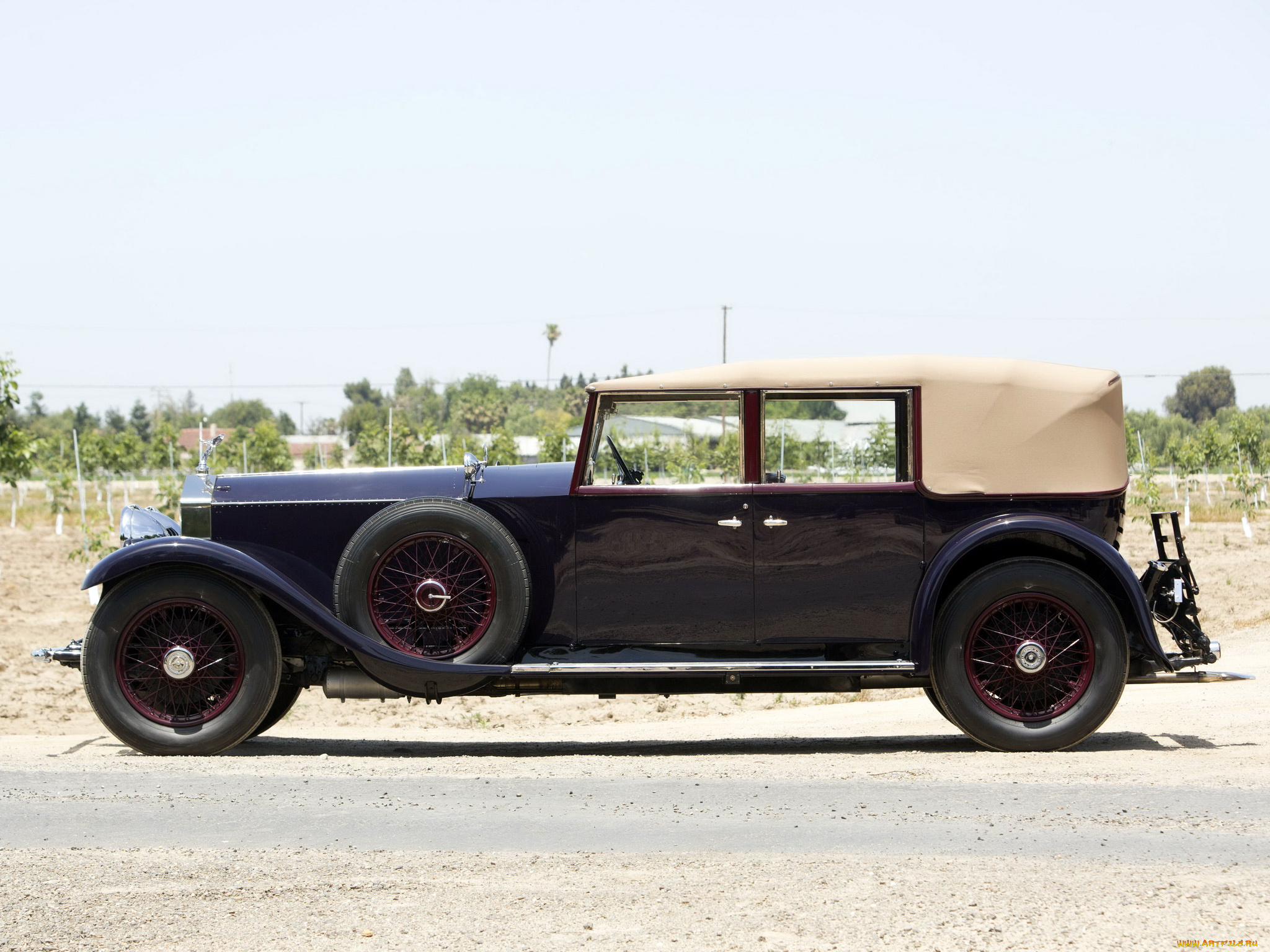 автомобили, rolls-royce, phantom, ii, 1930г, hooper, tourer, all-weather