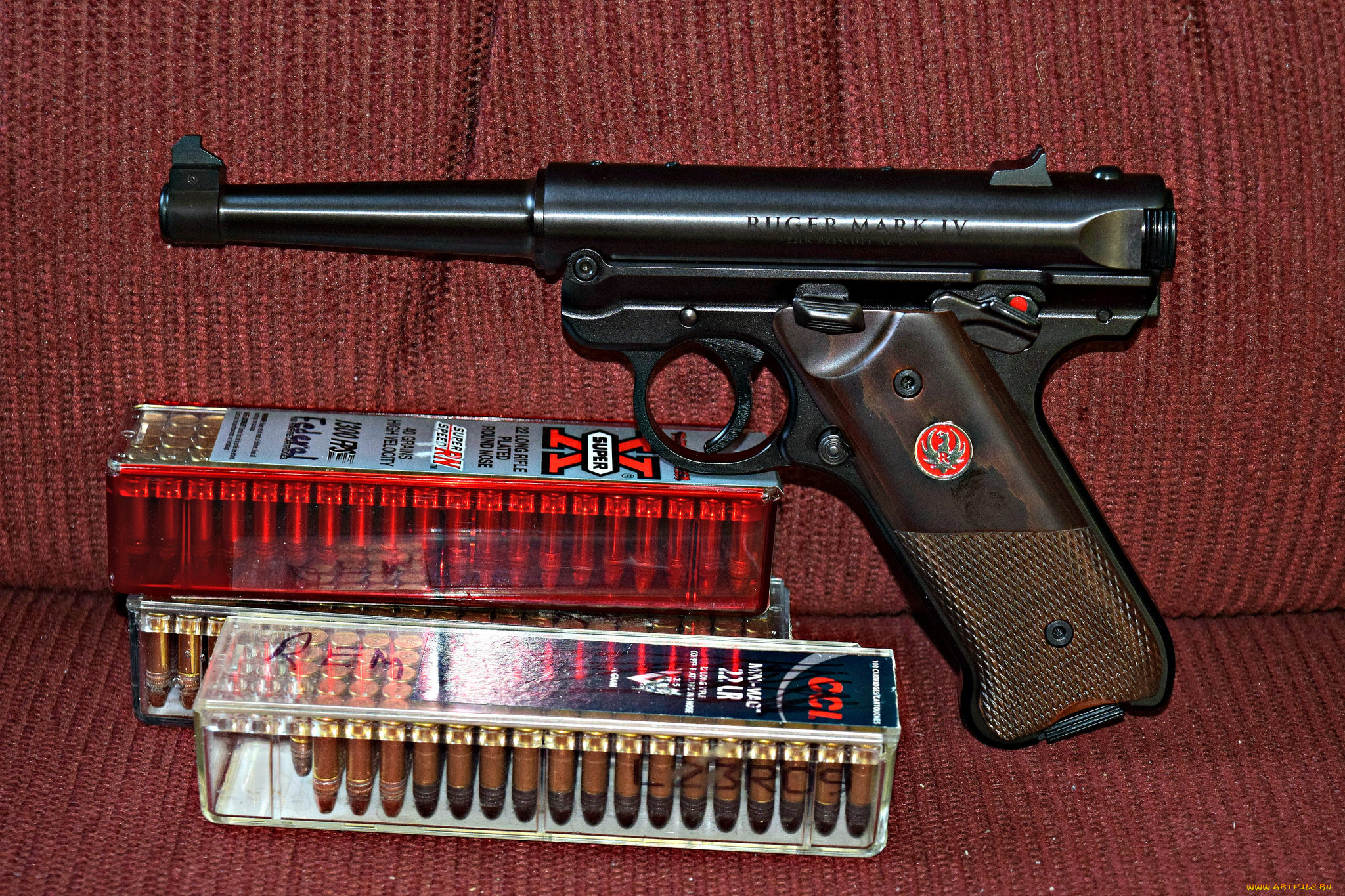 ruger, mkiv, standard, оружие, пистолеты, ствол