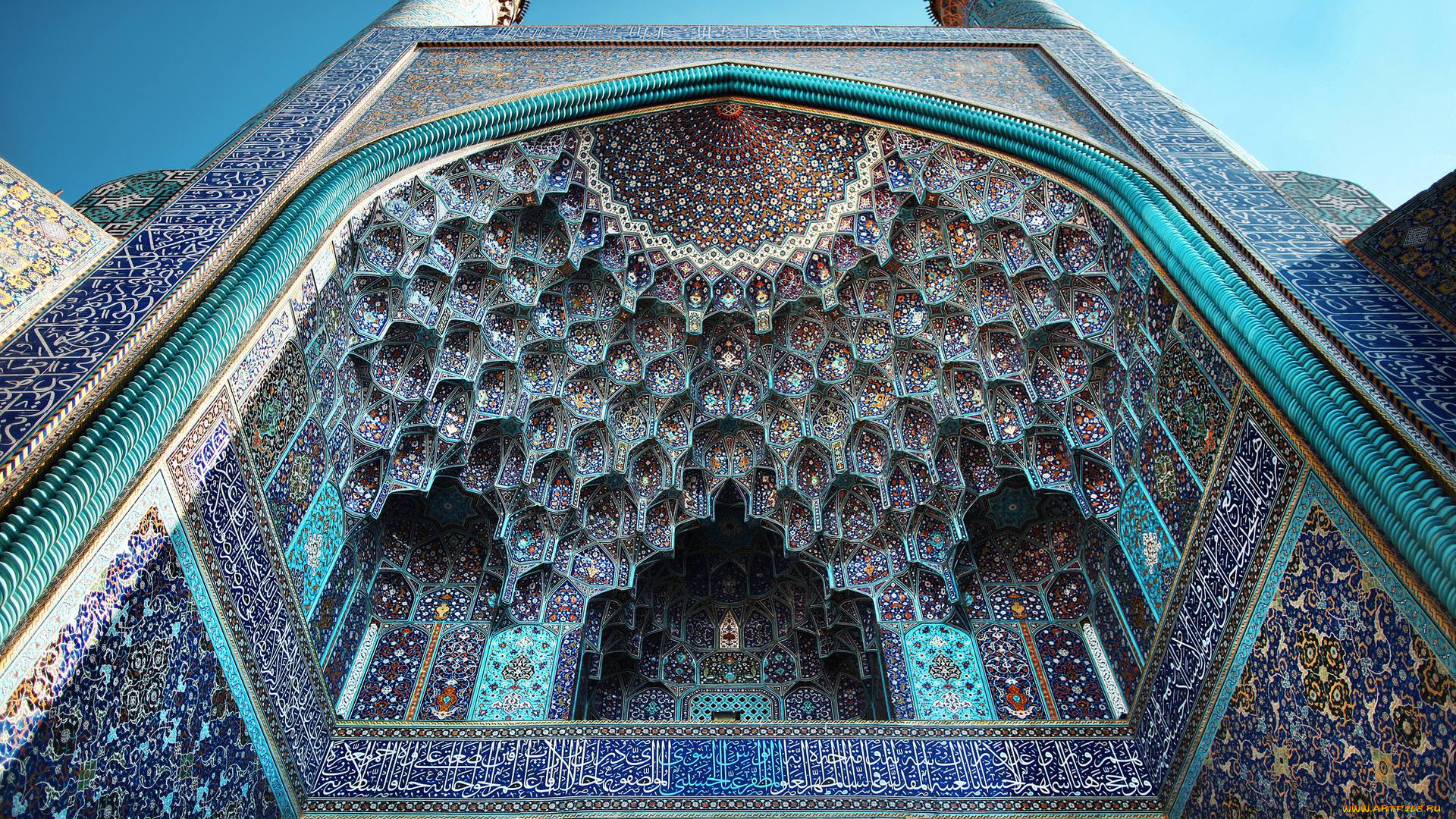 города, -, мечети, , медресе, ближний, восток, архитектура, иран