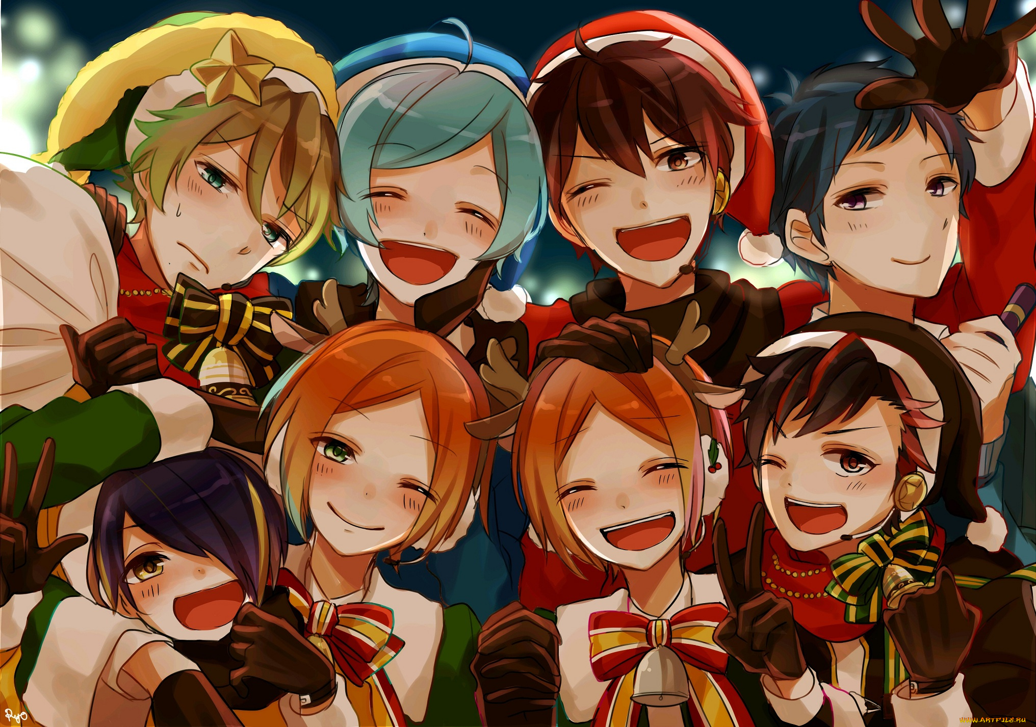 аниме, ensemble, stars, ensemble, stars