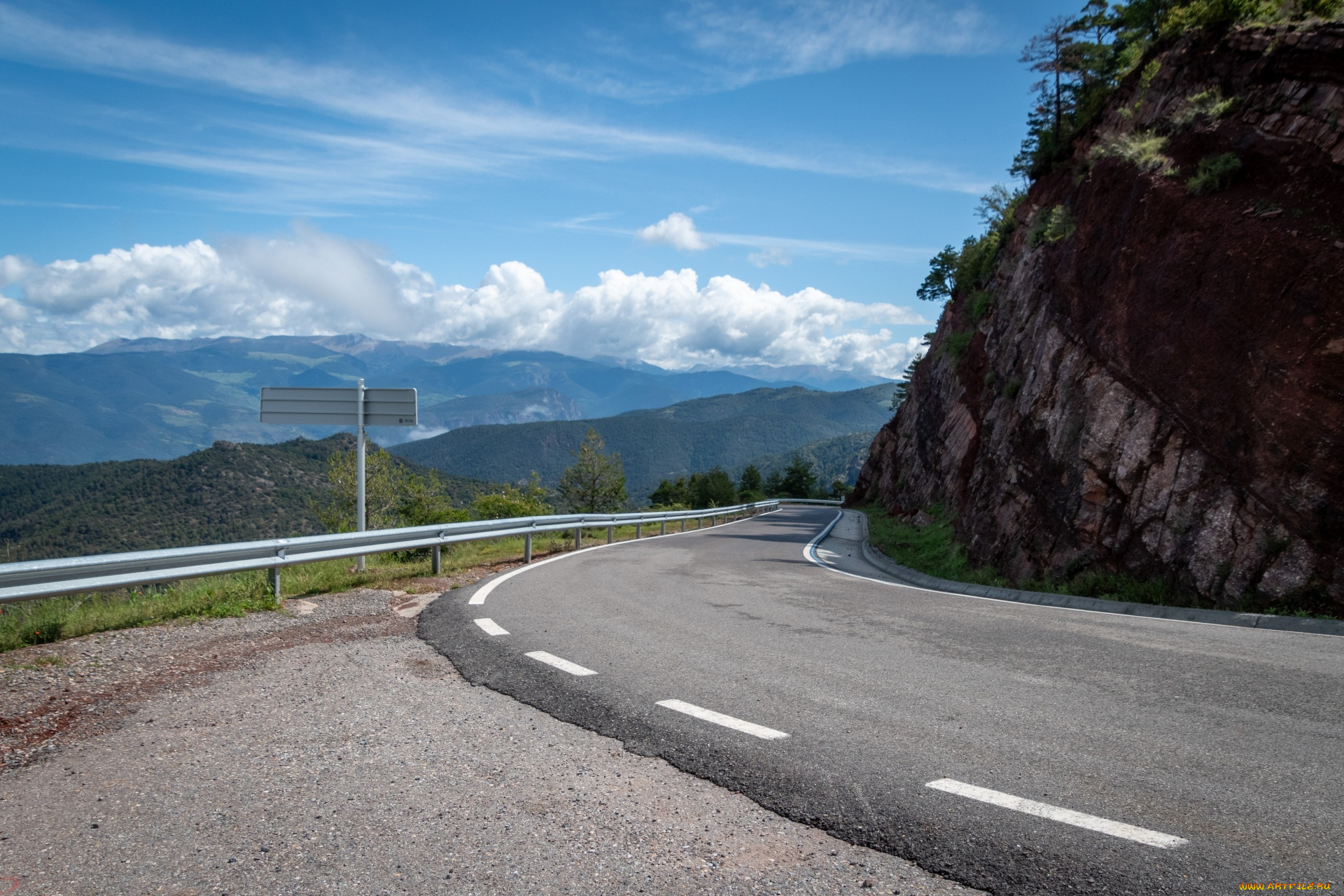 spanish, pyrenees, природа, дороги, spanish, pyrenees