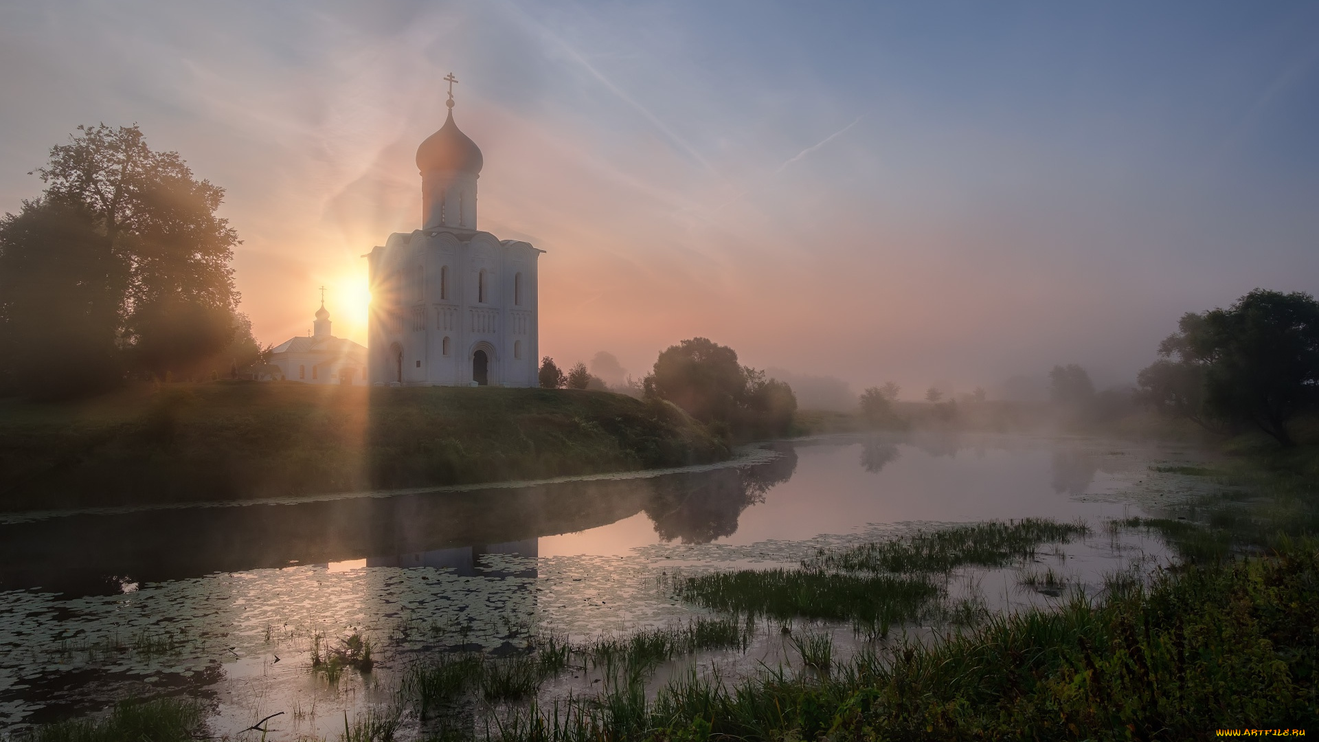 города, -, православные, церкви, , монастыри, утро