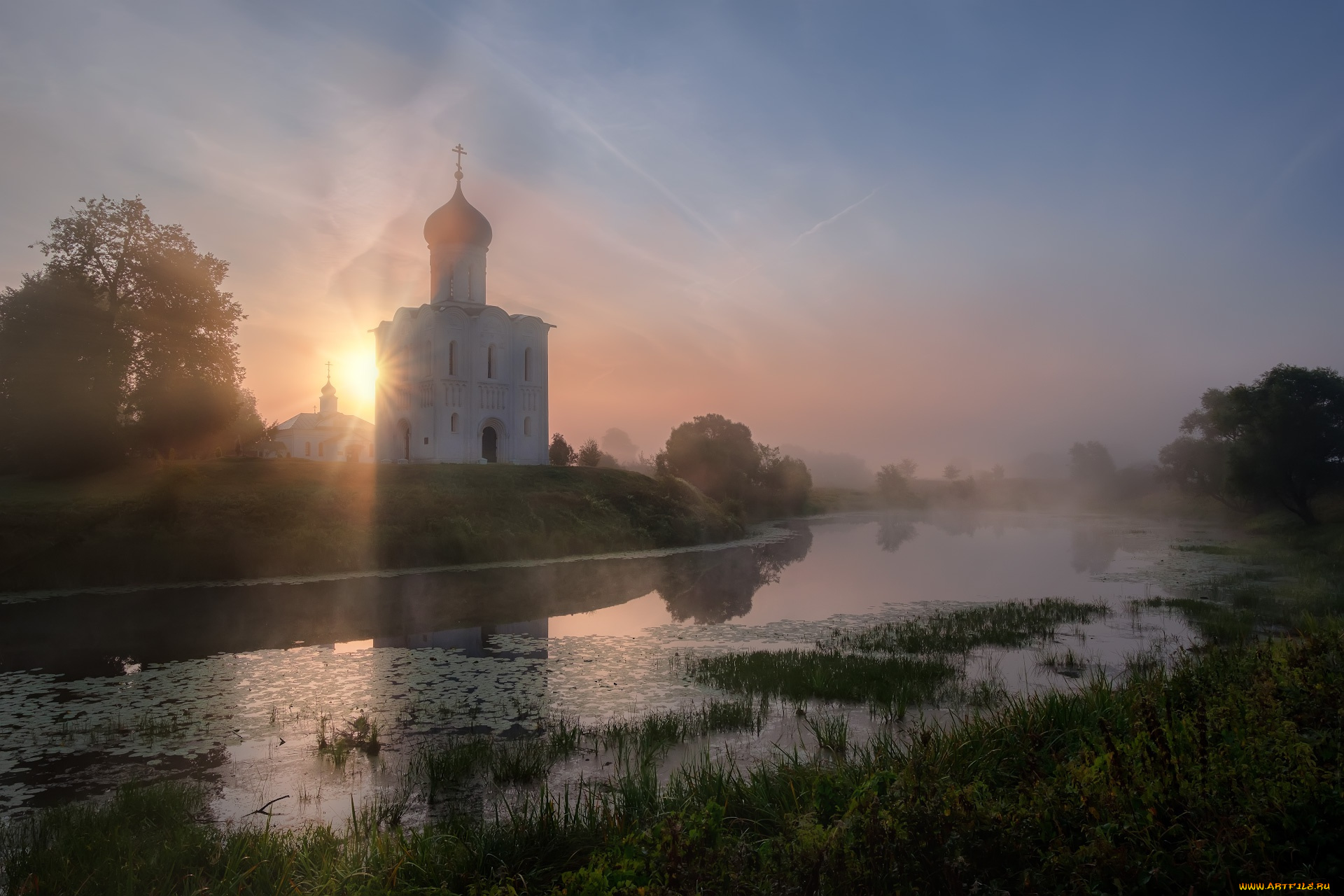 города, -, православные, церкви, , монастыри, утро