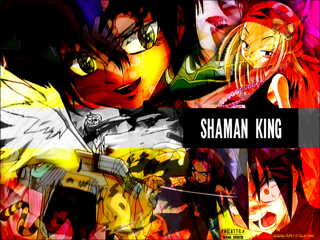 аниме, shaman, king