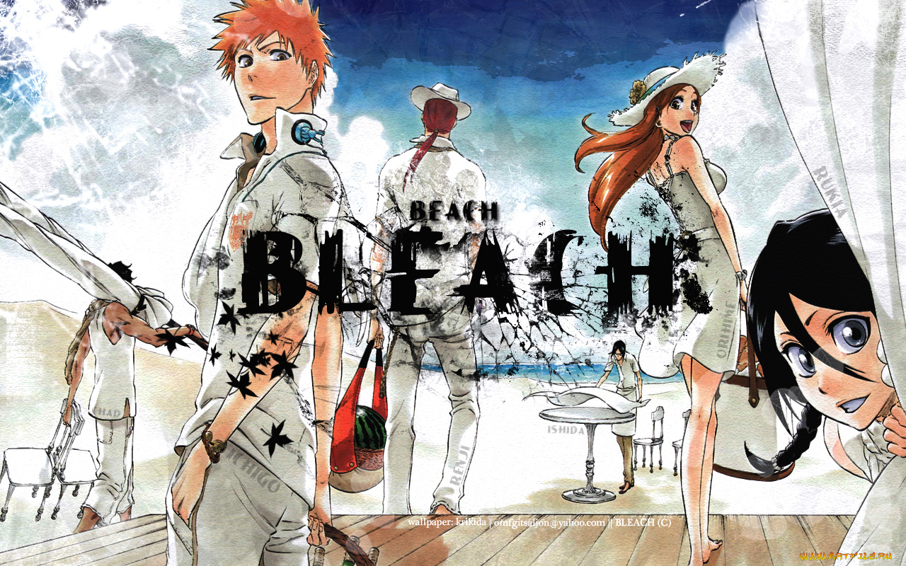 аниме, bleach