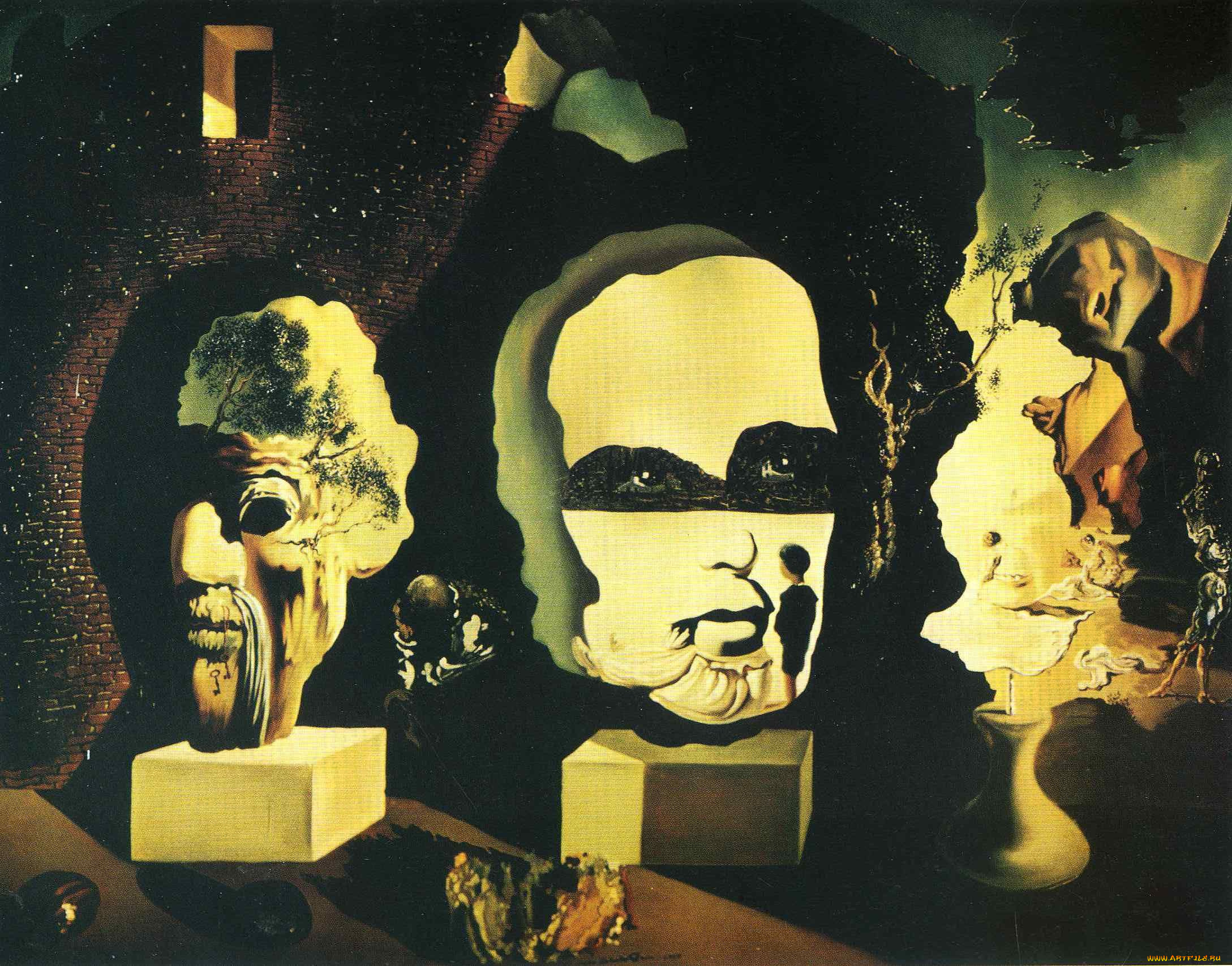 salvador, dali, рисованные