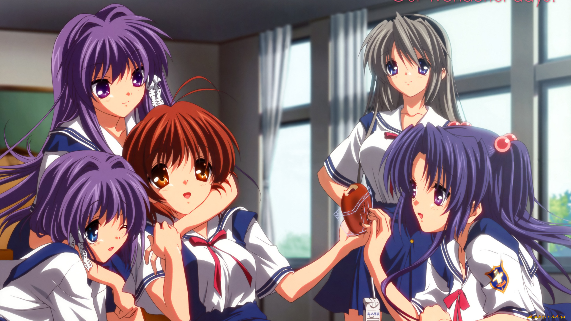 аниме, clannad, кланнад