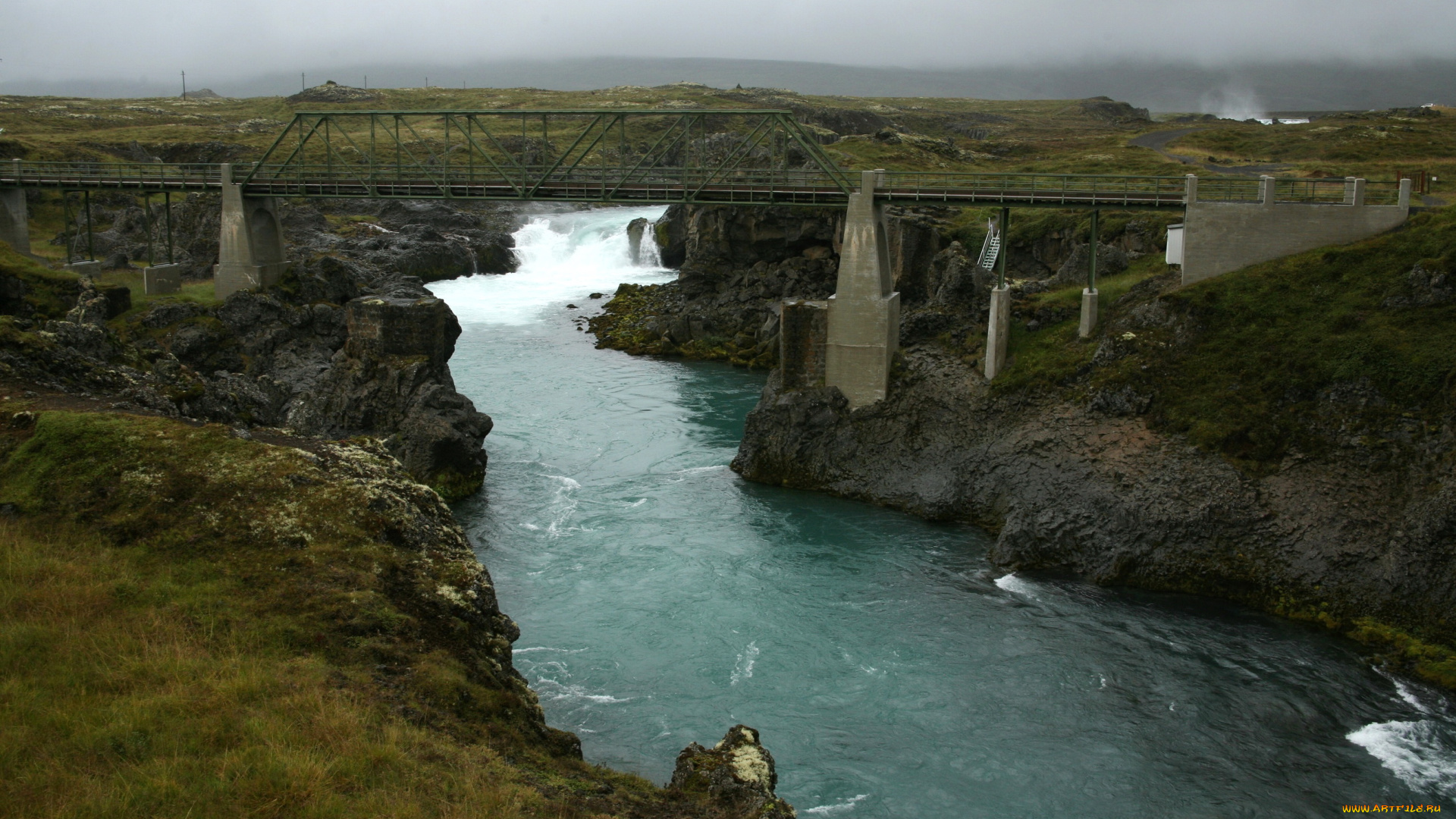 исландия, нордюрланд, эйстра, природа, водопады, водопад