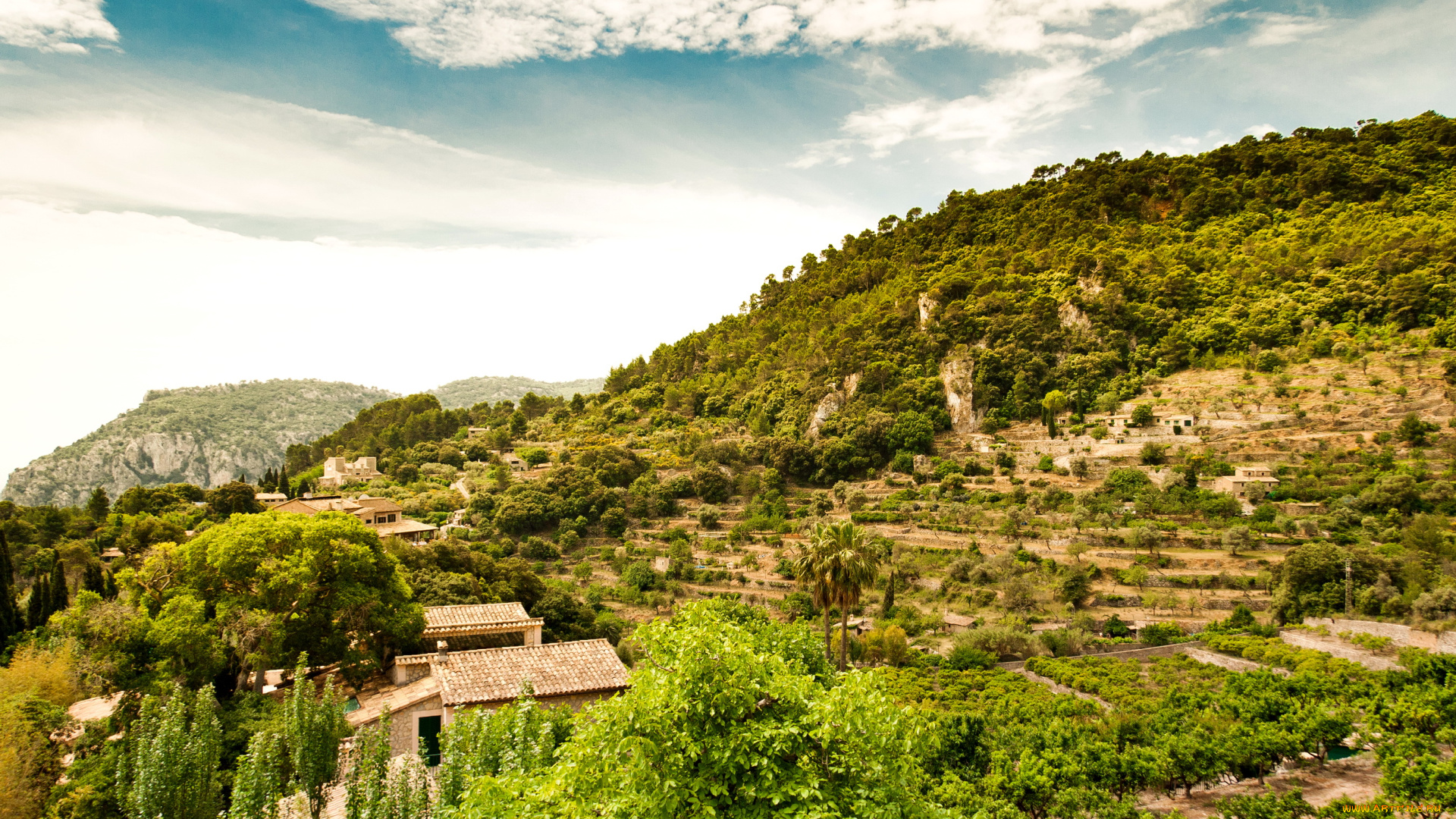 испания, mallorca, природа, горы