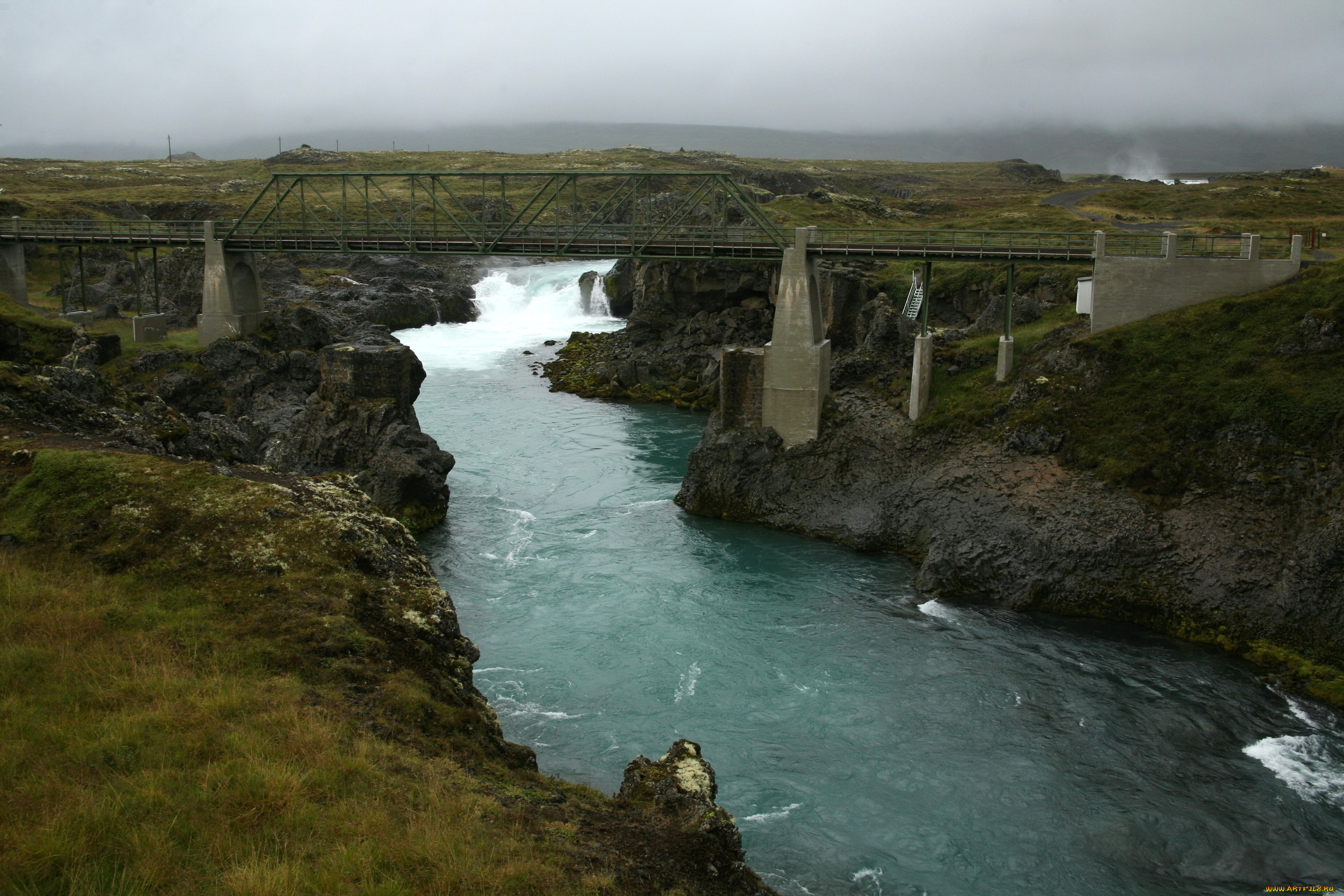 исландия, нордюрланд, эйстра, природа, водопады, водопад