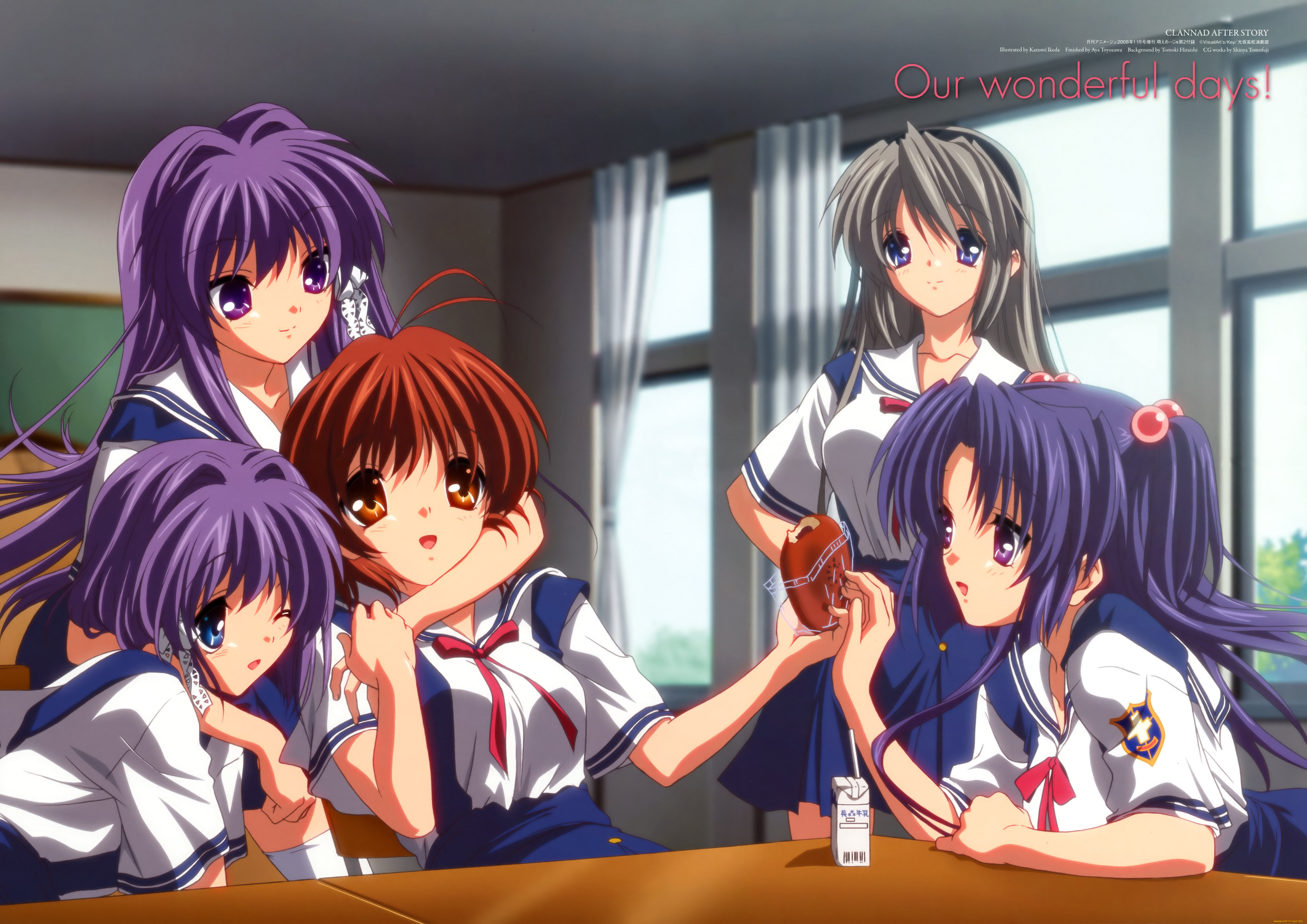 аниме, clannad, кланнад