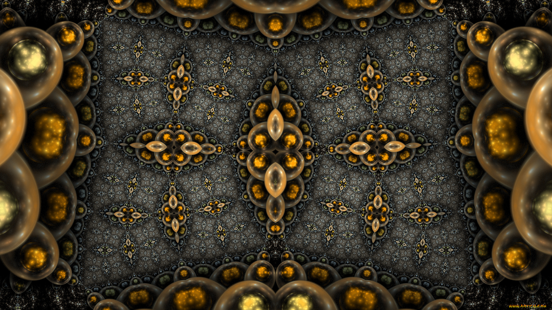 3д, графика, фракталы, , fractal, фон, узор, цвета