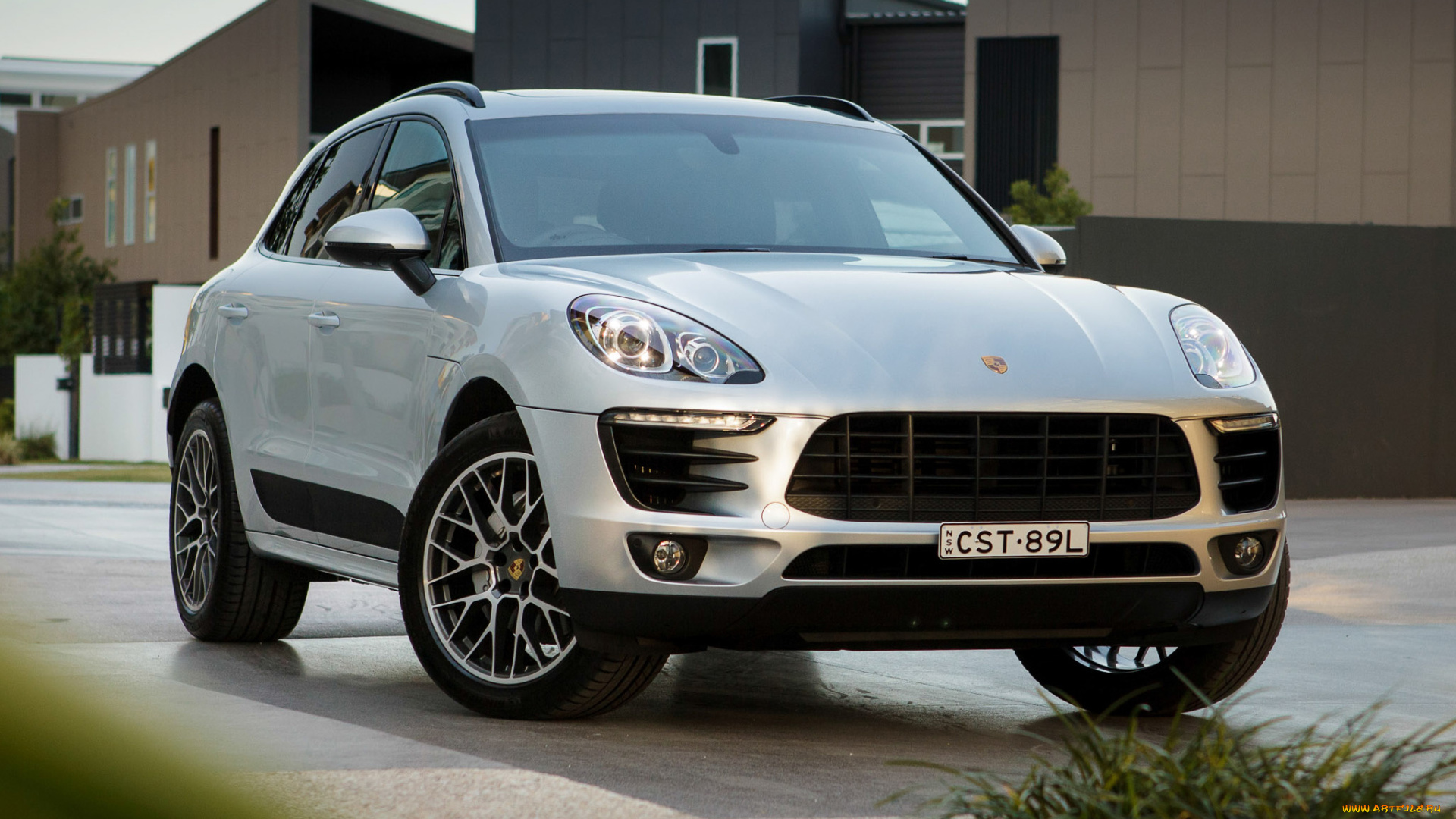 автомобили, porsche, серый, 2014г, 95b, au-spec, macan, s