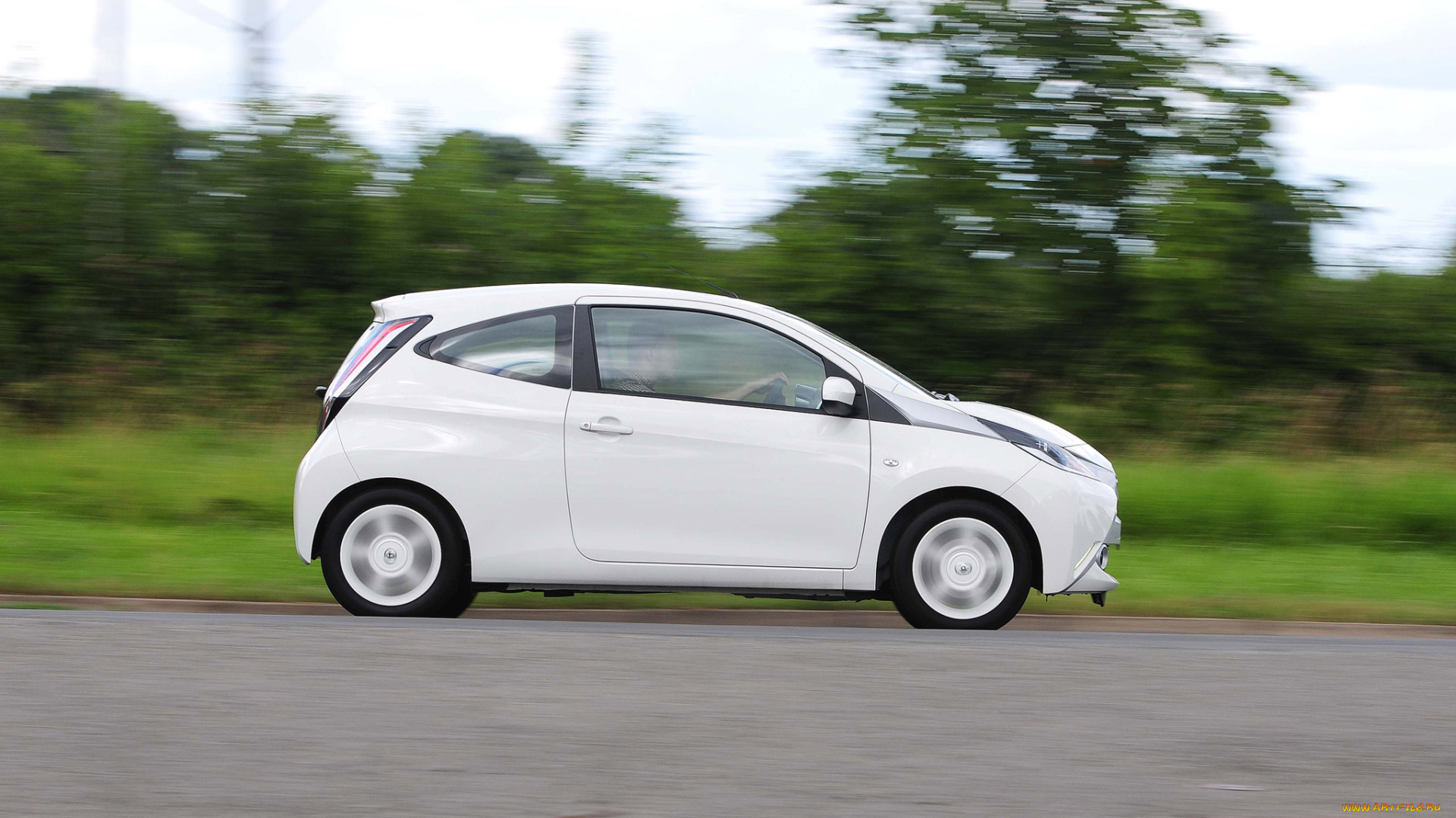 автомобили, toyota, светлый, 2014г, uk-spec, 3-door, aygo