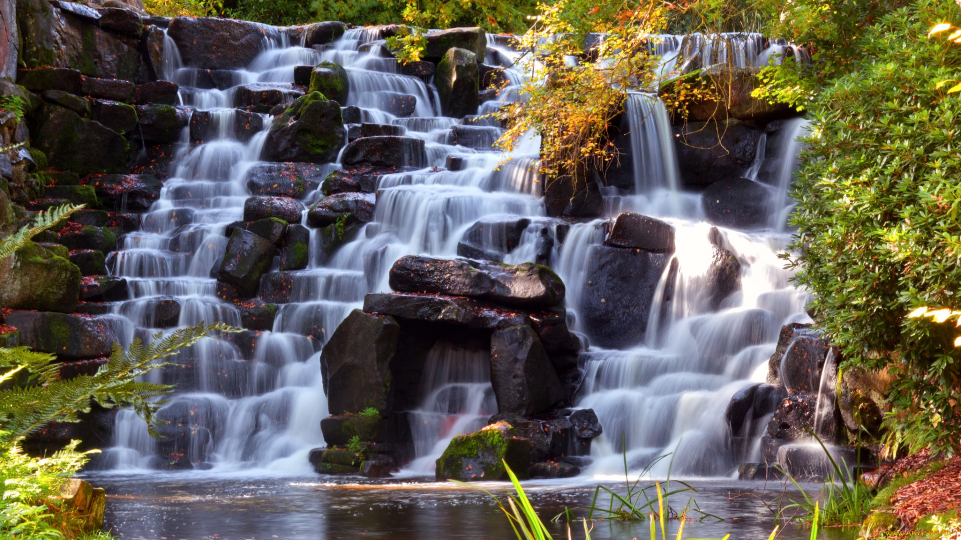 природа, водопады, вода