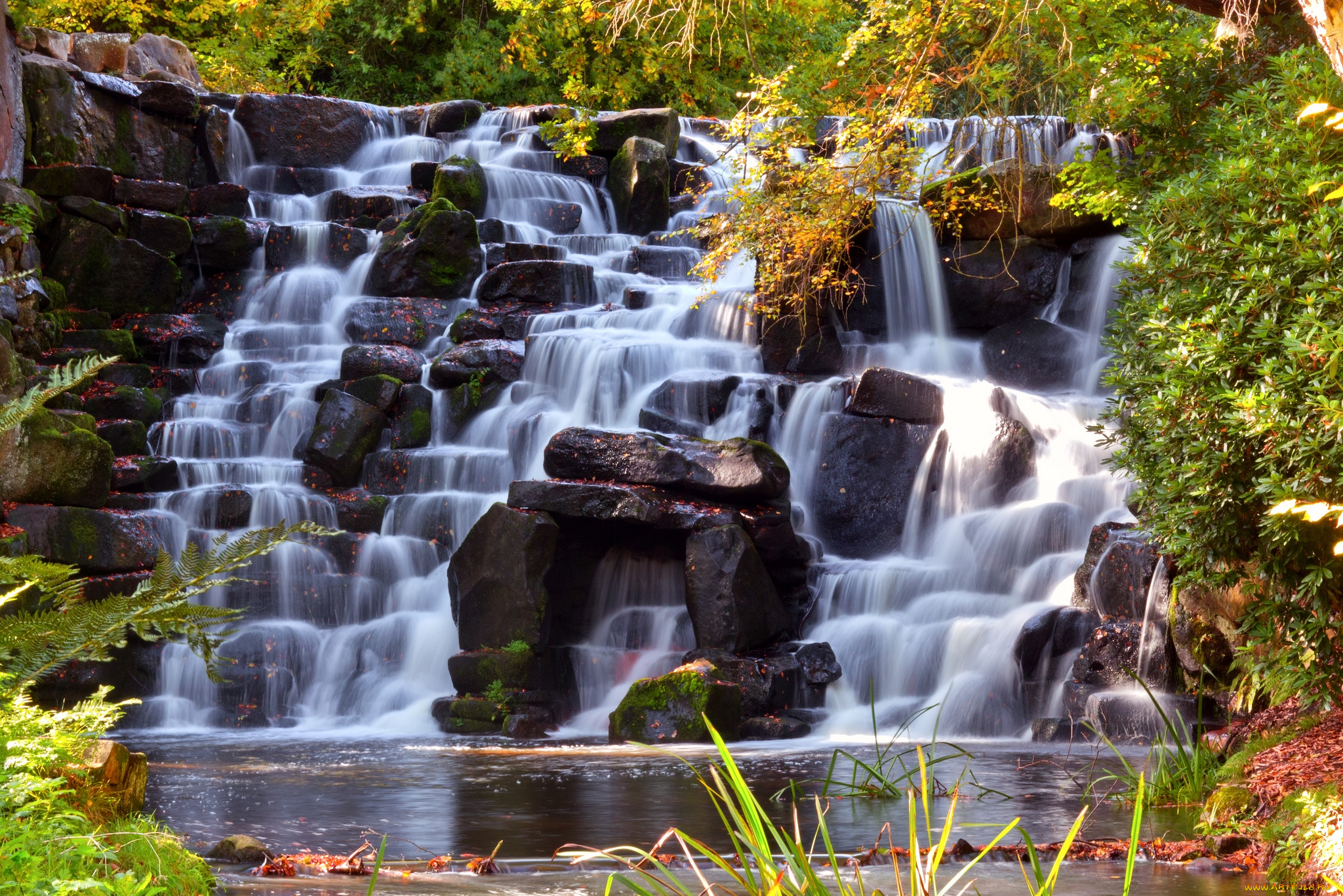 природа, водопады, вода