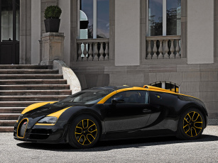 Картинка автомобили bugatti 2014г one of vitesse roadster sport grand veyron