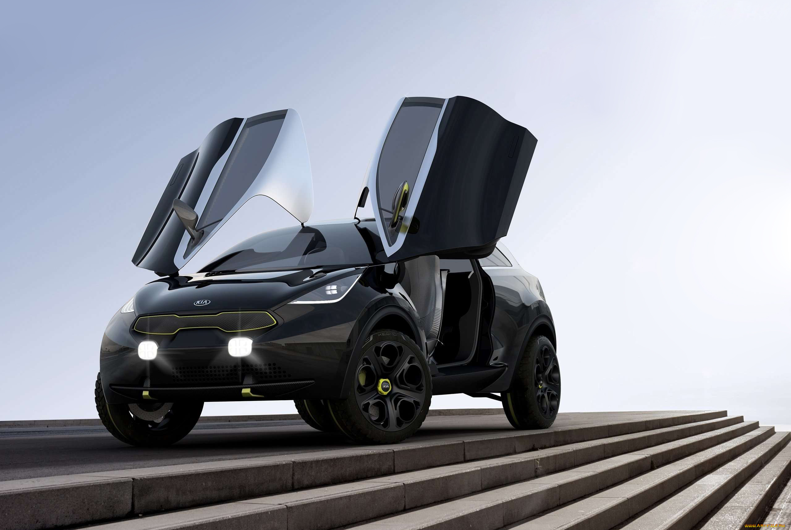 kia, niro, concept, 2013, автомобили, 3д, concept, kia, 2013, crossover, niro