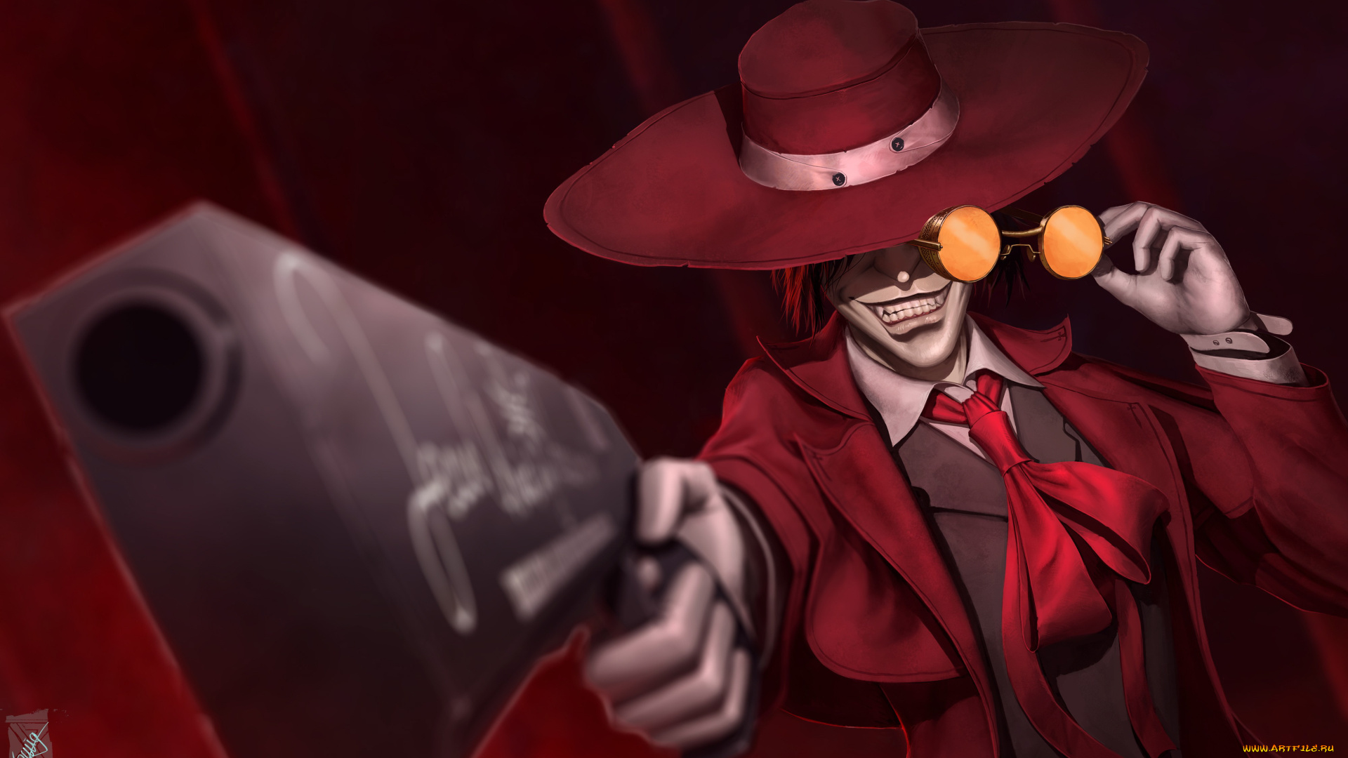 аниме, hellsing, хелсинг