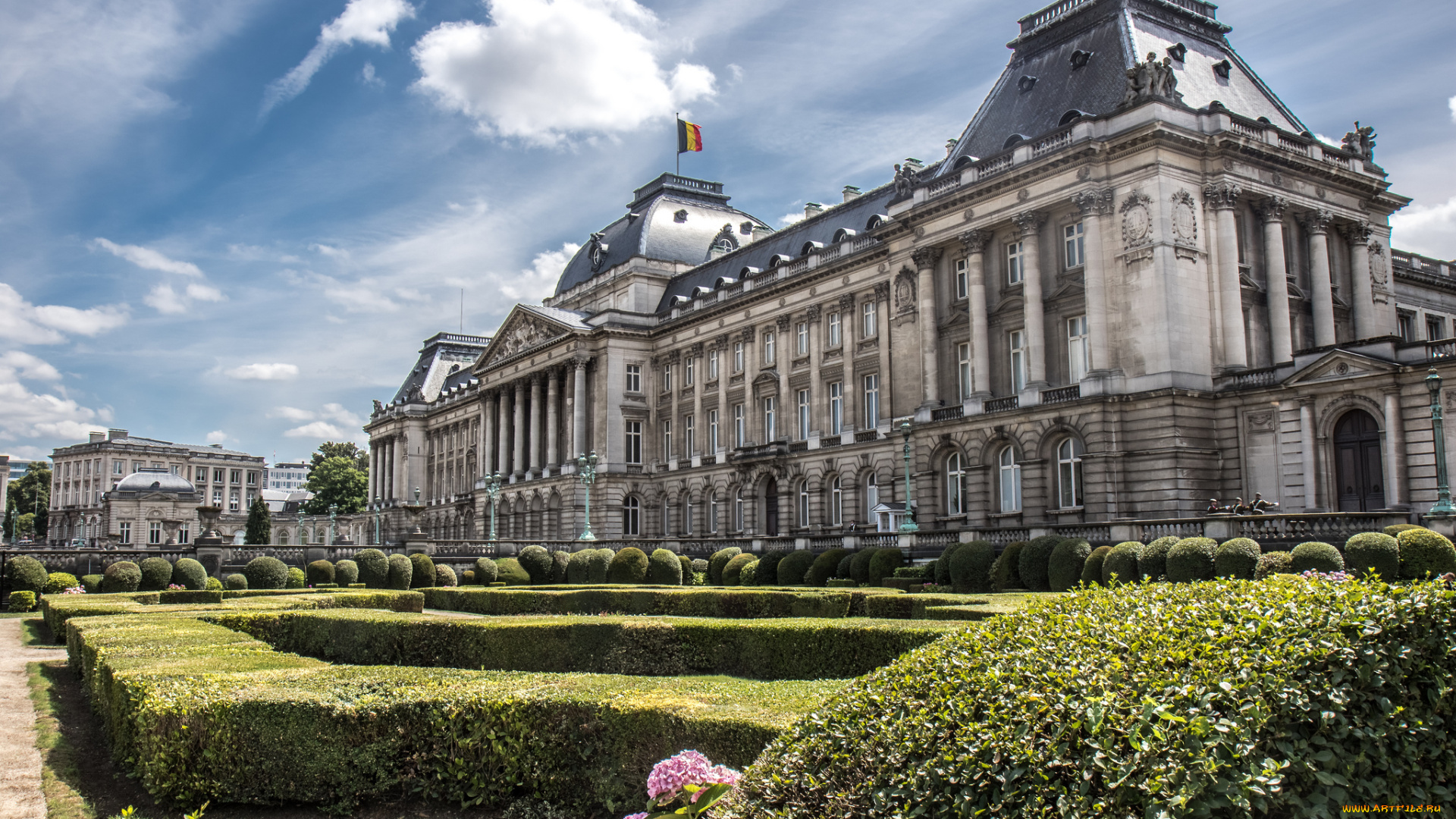 royal, palace, of, brussels, города, брюссель, , бельгия, панорама