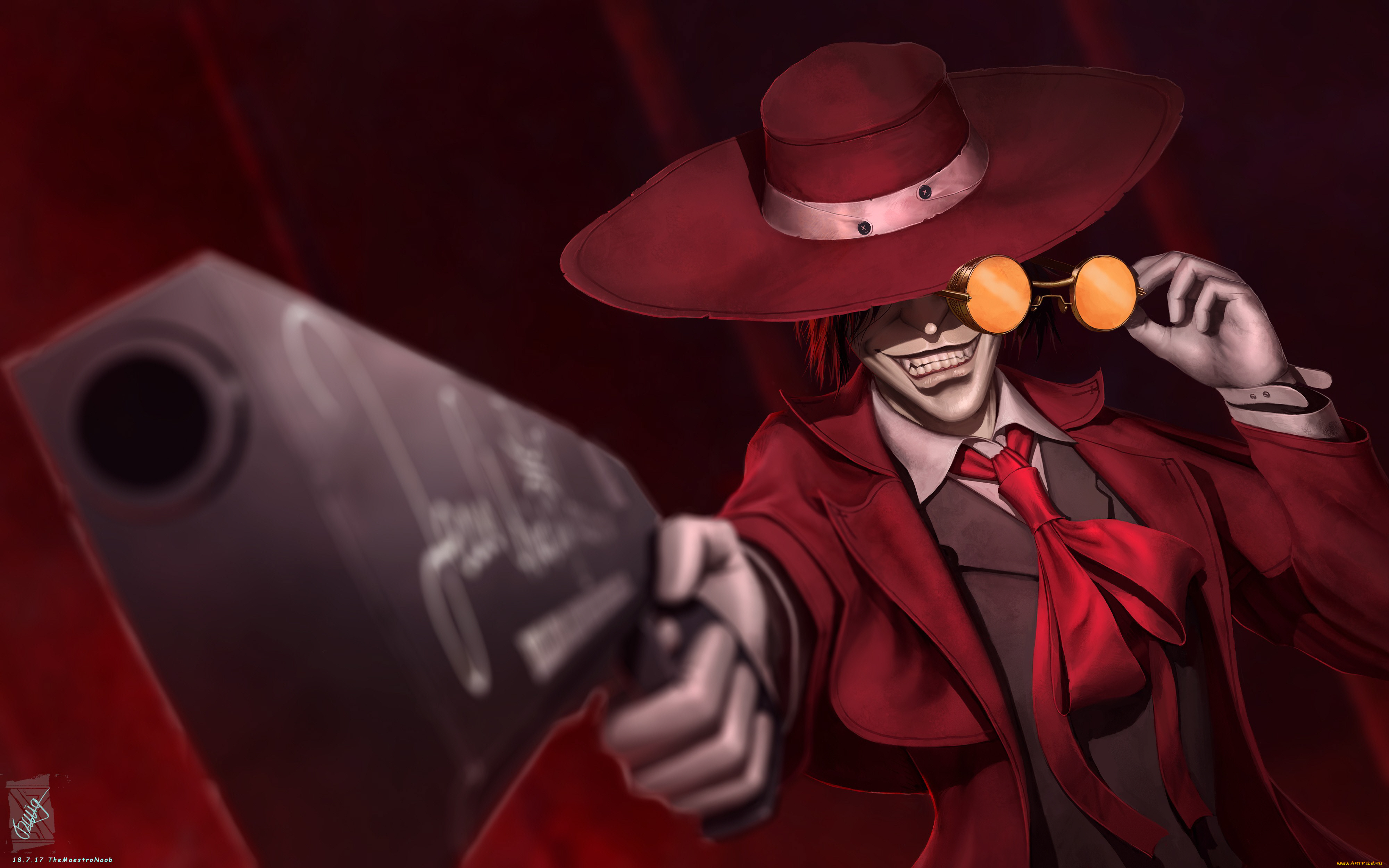 аниме, hellsing, хелсинг