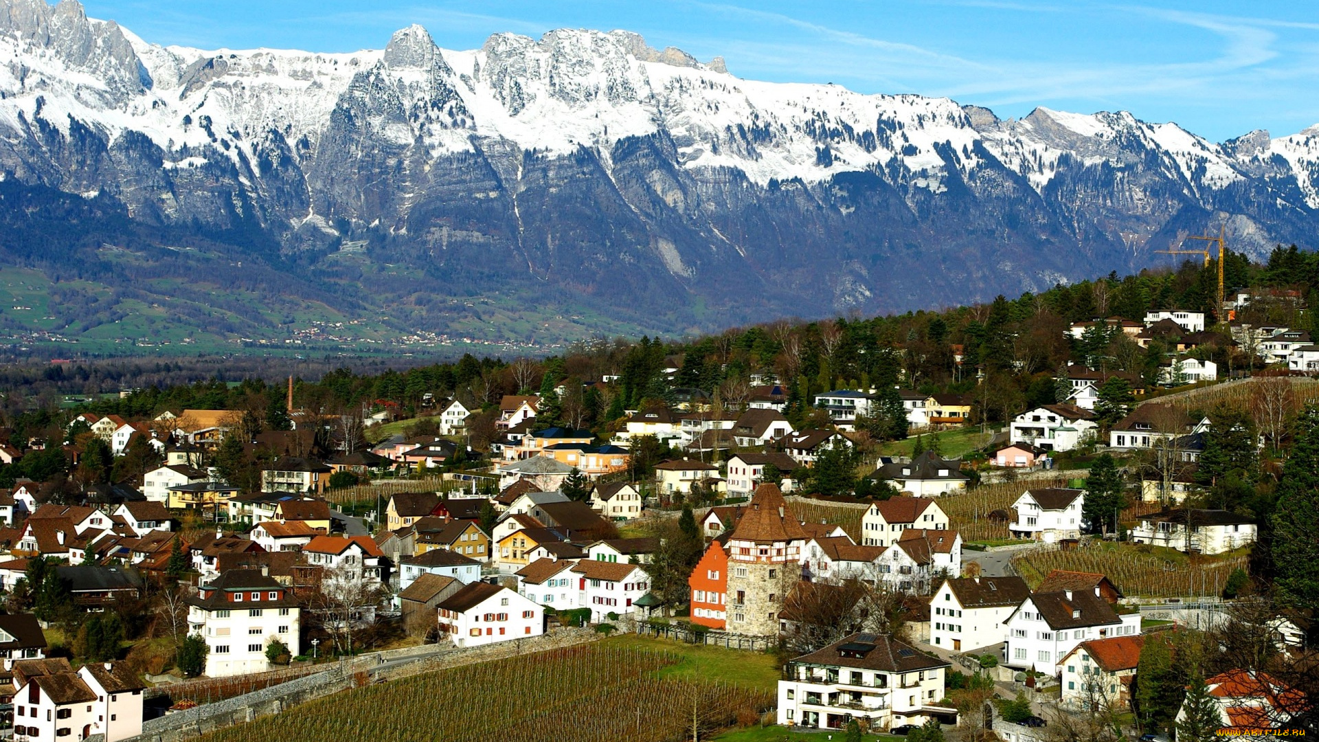 vaduz, liechtenstein, города, -, столицы, государств