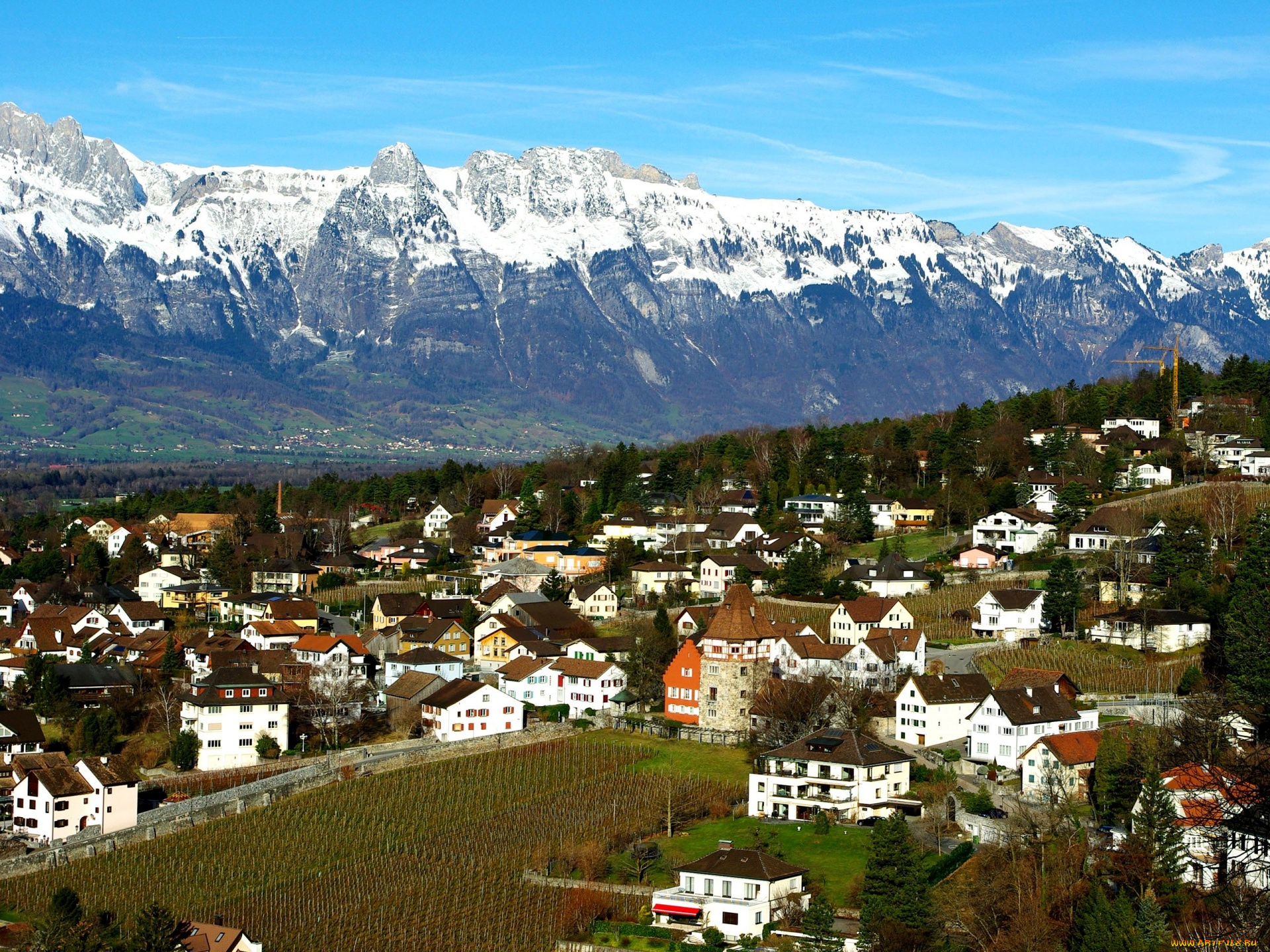 vaduz, liechtenstein, города, -, столицы, государств