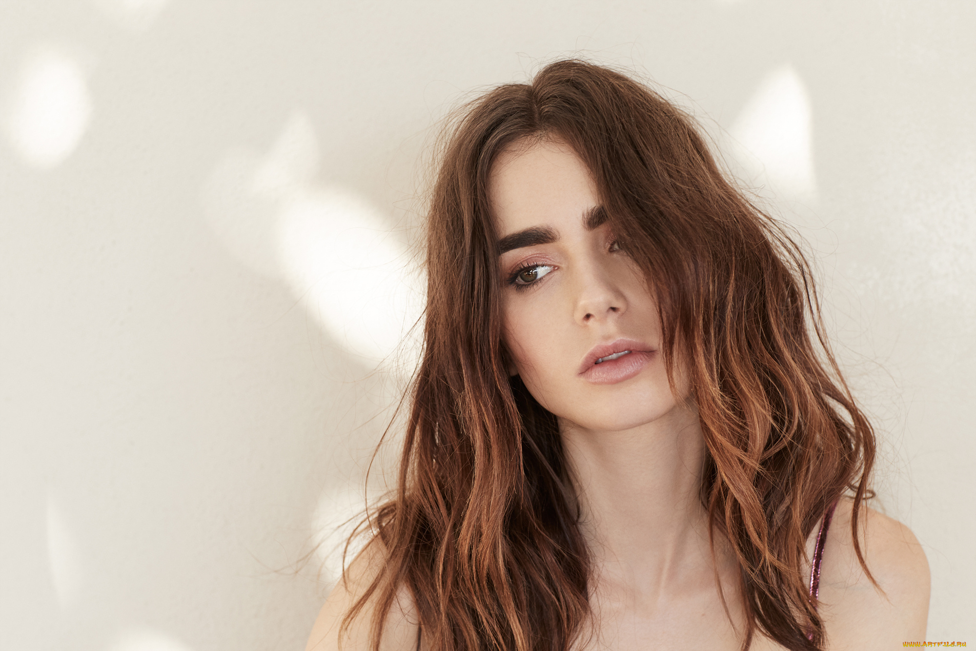 девушки, lily, collins, лили, коллинз, актриса, grazia, uk, 2018, max, papendieck, мoдeль