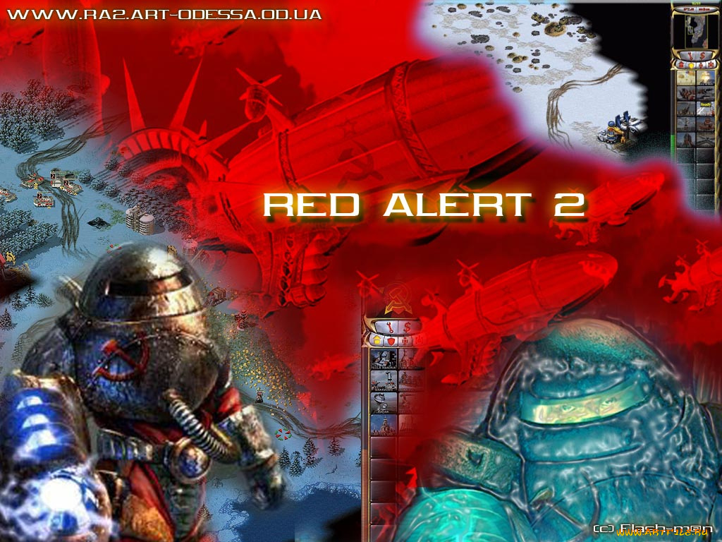 видео, игры, command, conquer, red, alert