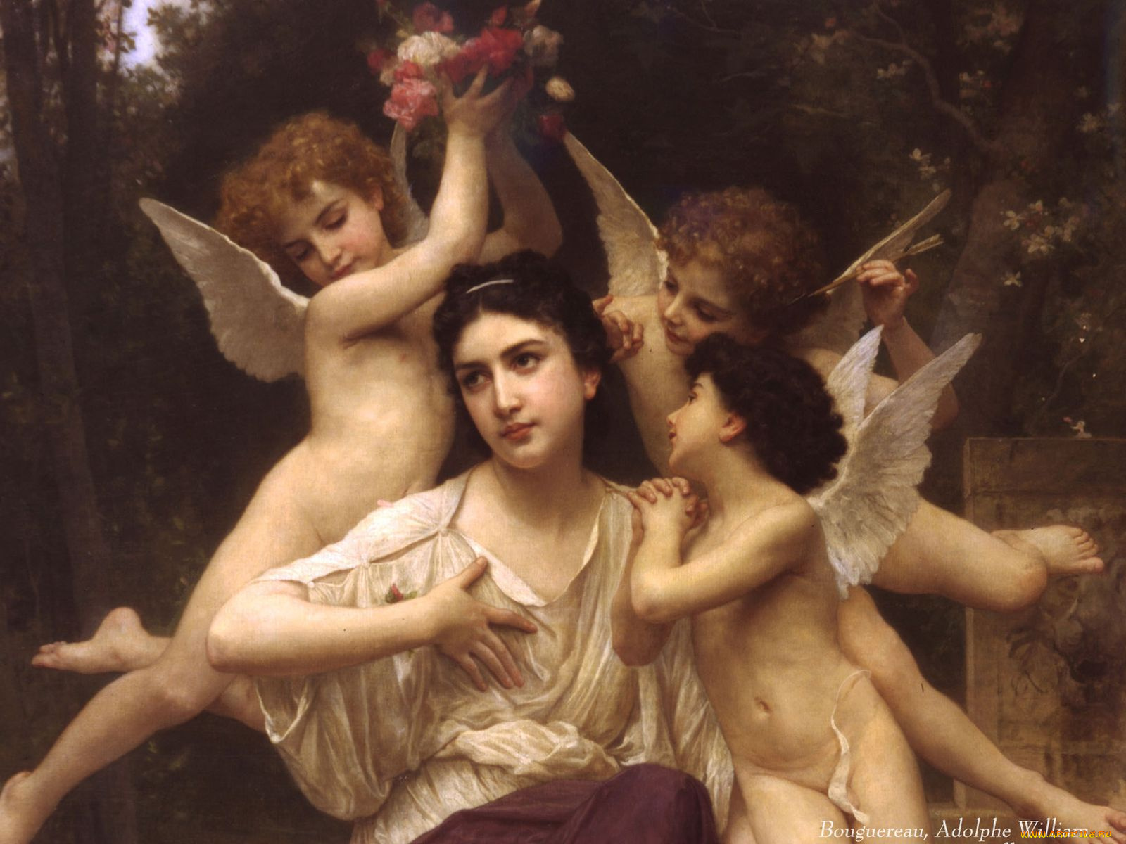 william, adolphe, bouguereau, рисованные