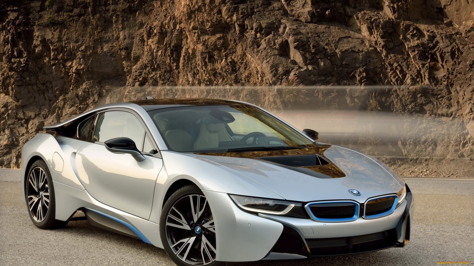 2015, bmw, i8, автомобили, bmw, серебристый, дорога