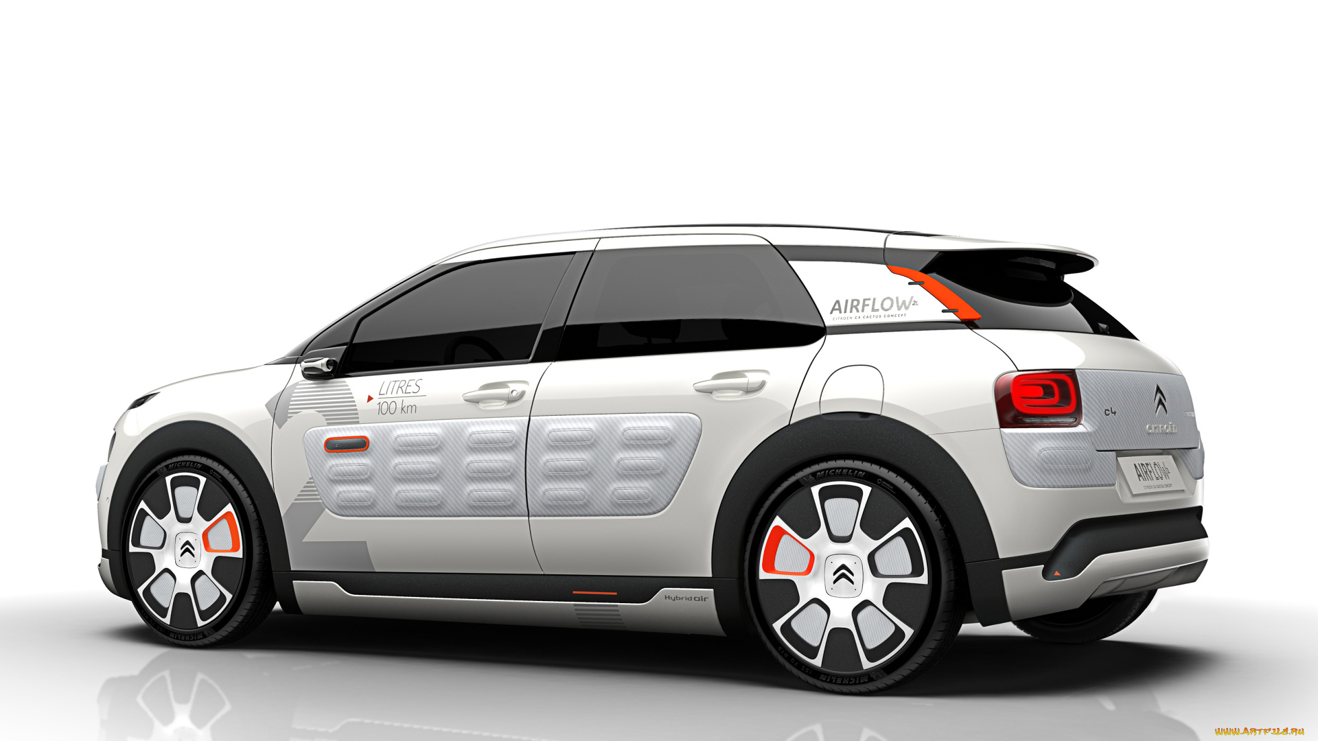 автомобили, citroen, 2014г, светлый, airflow, cactus, c4, citroеn, concept, 2l