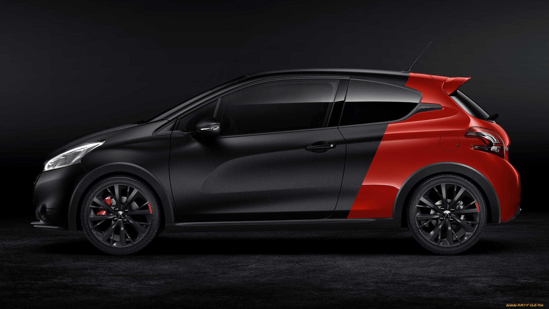 автомобили, peugeot, темный, 30th, anniversary, 2014г, gti, 208