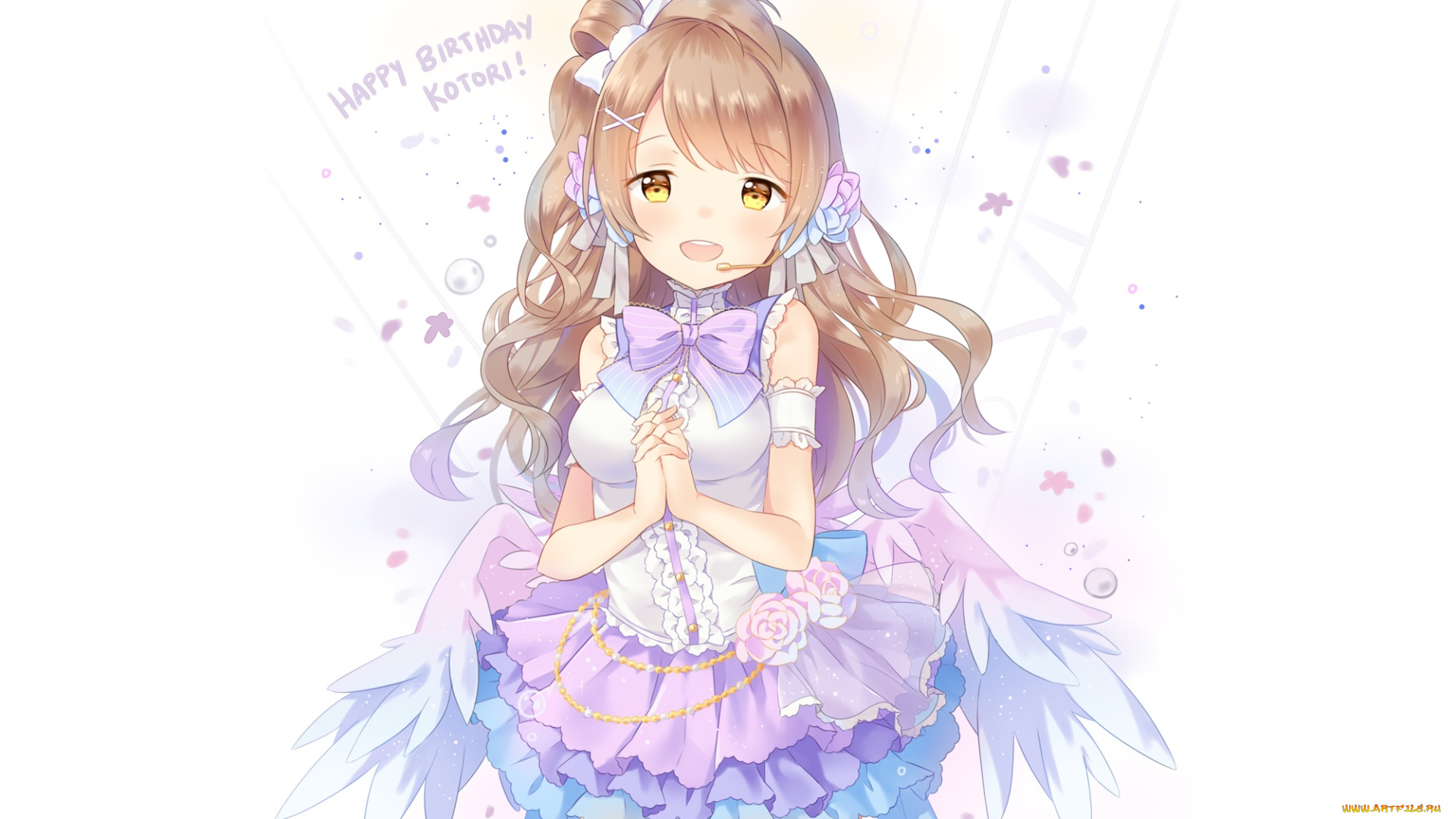 аниме, love, live, , school, idol, project, love, live, school, idol, project, hitsukuya, девочка, арт, minami, kotori