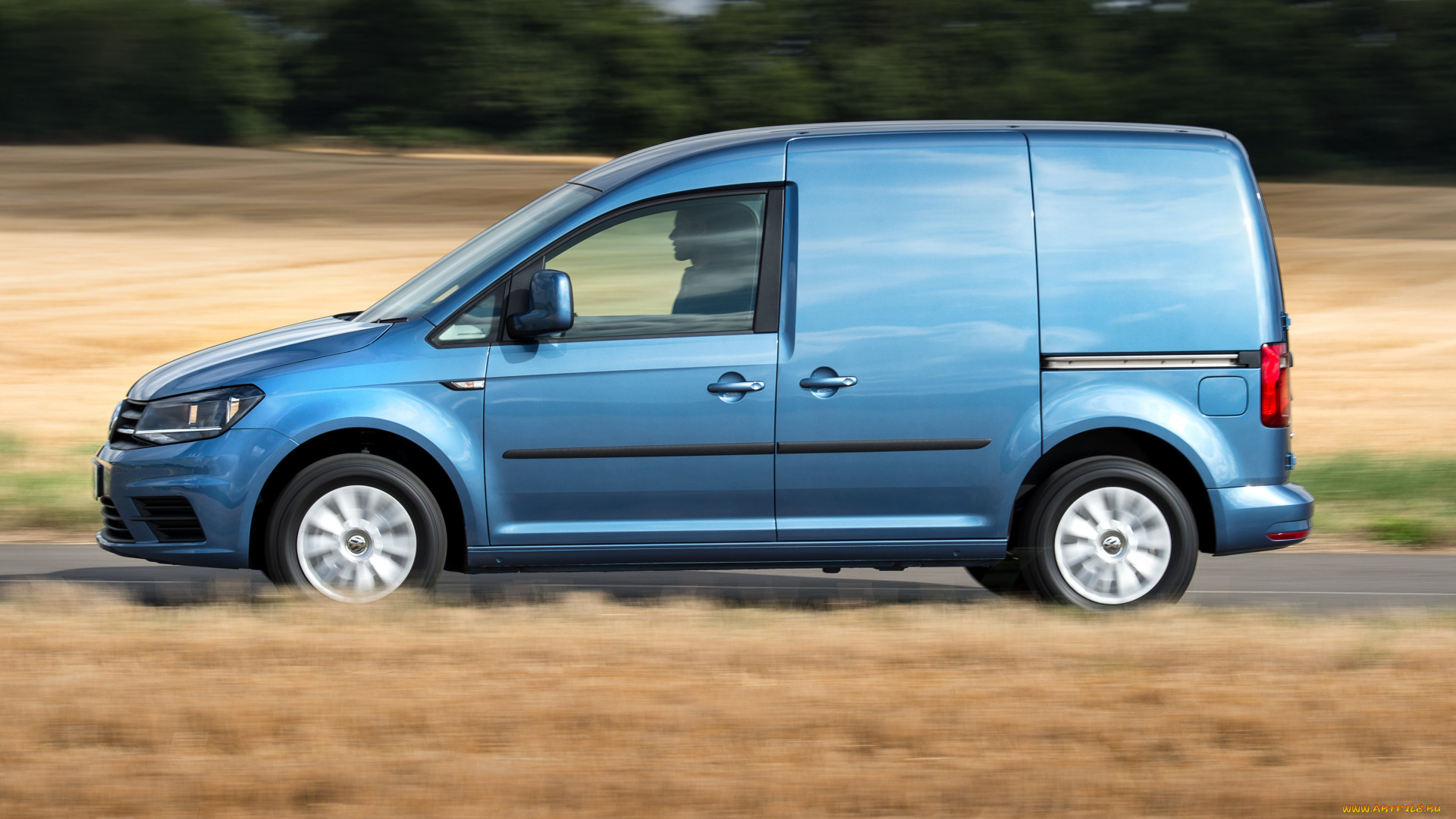 автомобили, volkswagen, caddy, kasten, trendline, uk-spec, 2015г, синий