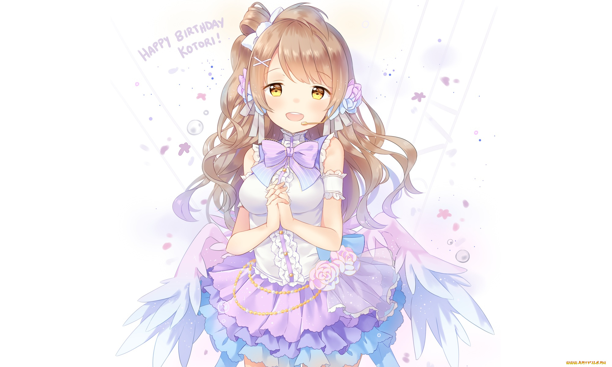 аниме, love, live, , school, idol, project, love, live, school, idol, project, hitsukuya, девочка, арт, minami, kotori