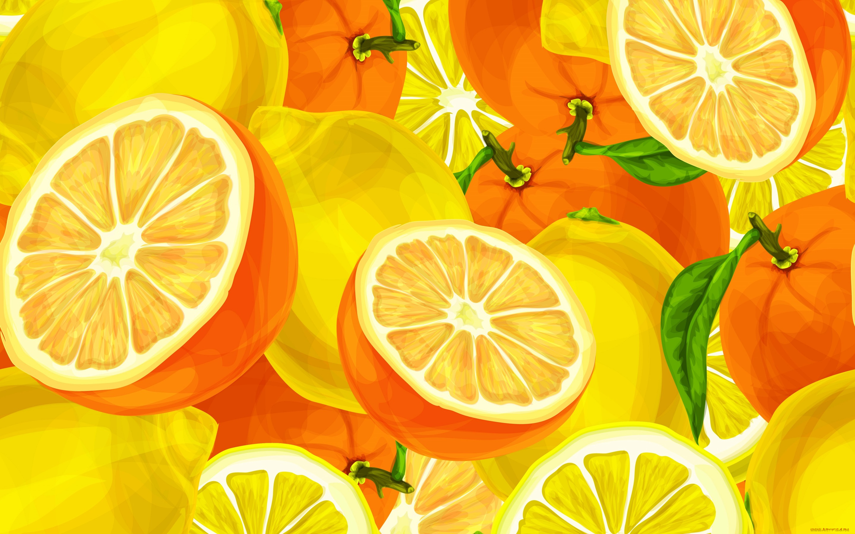 векторная, графика, еда, , food, цитрус, текстура, апельсины, фон, background, lemons, oranges, лимоны