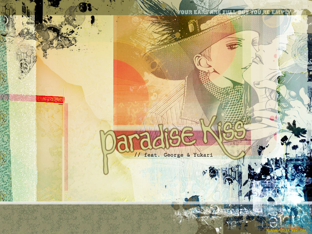 аниме, paradise, kiss