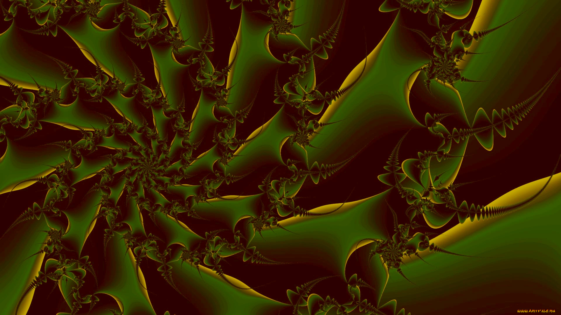 3д, графика, фракталы, , fractal, цвета, фон, узор