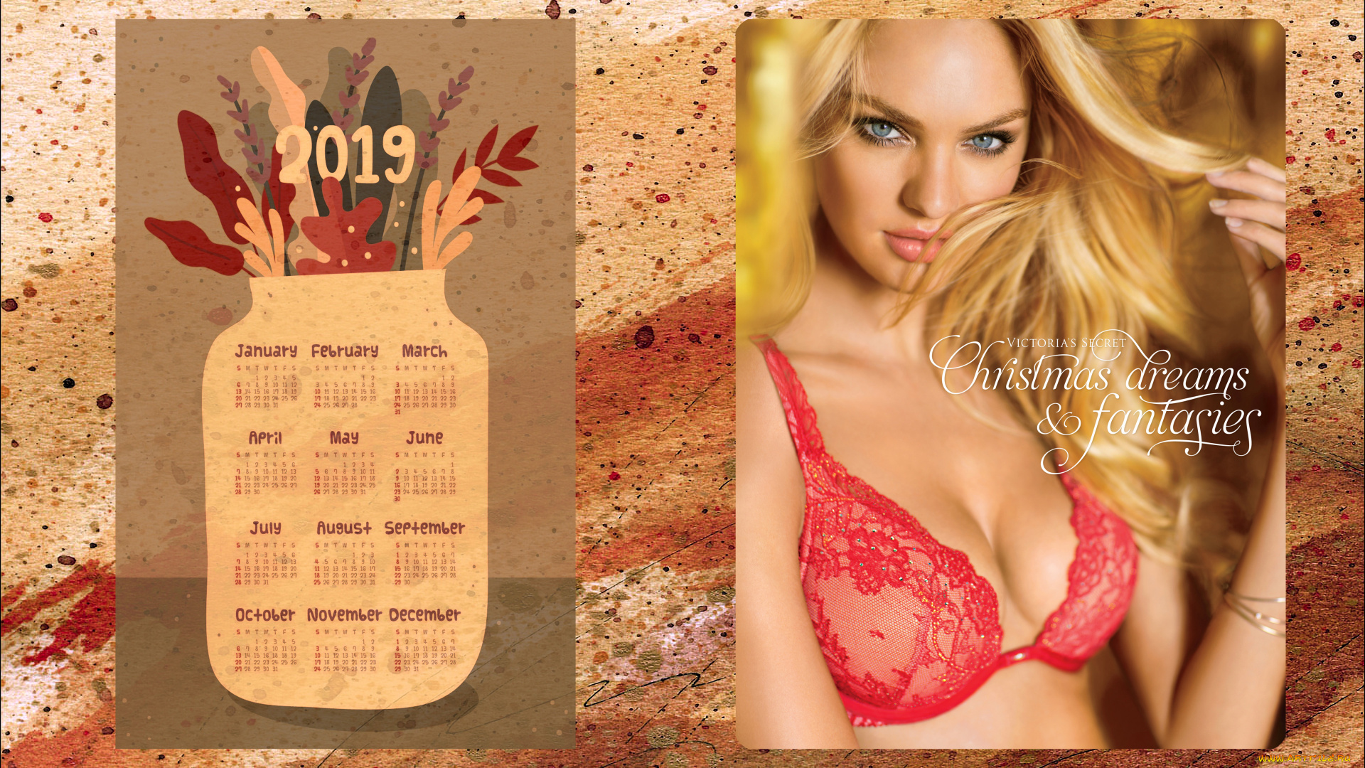 календари, девушки, лицо, взгляд, женщина