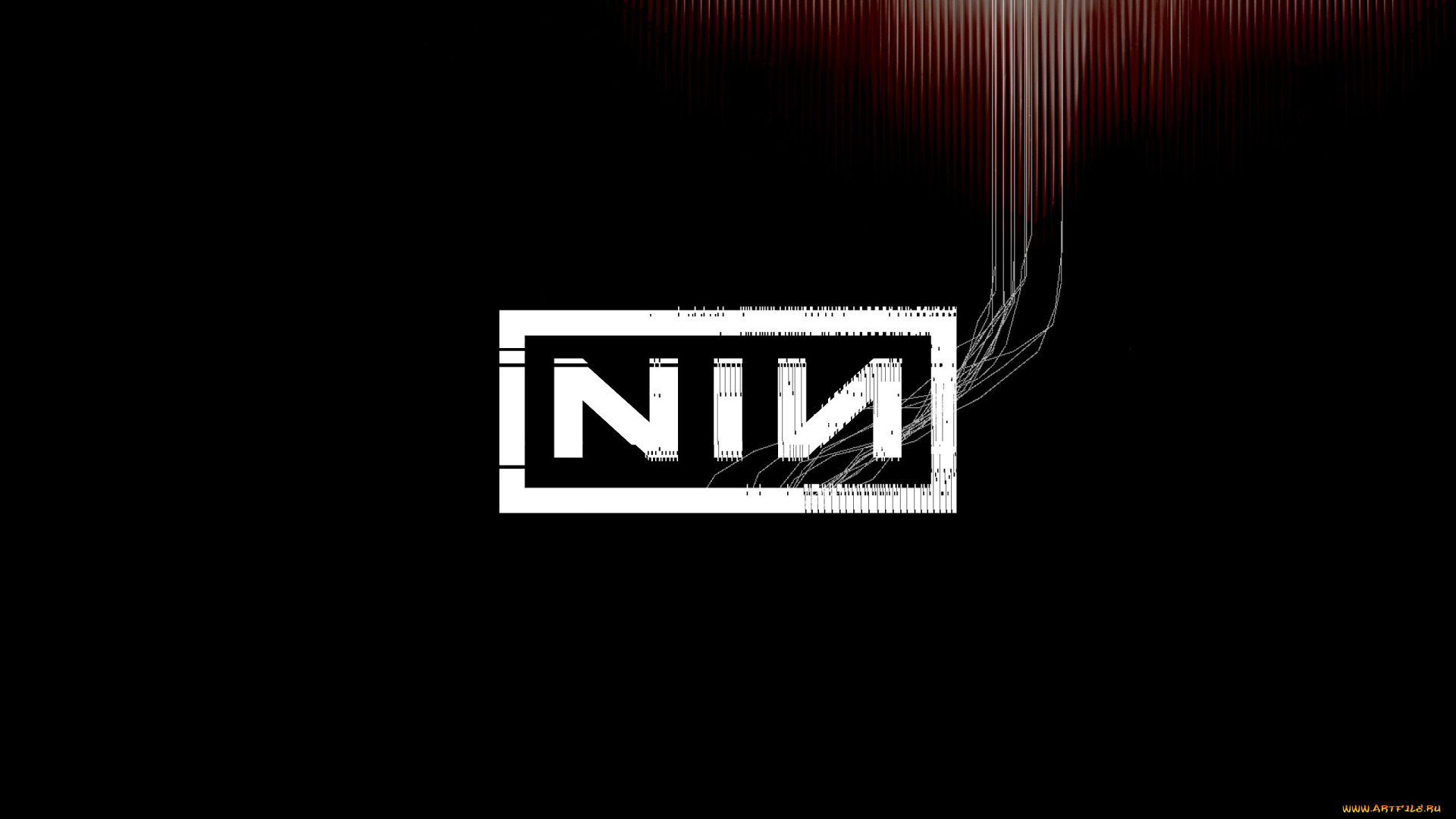 nine-inch-nails, музыка, -временный, логотип