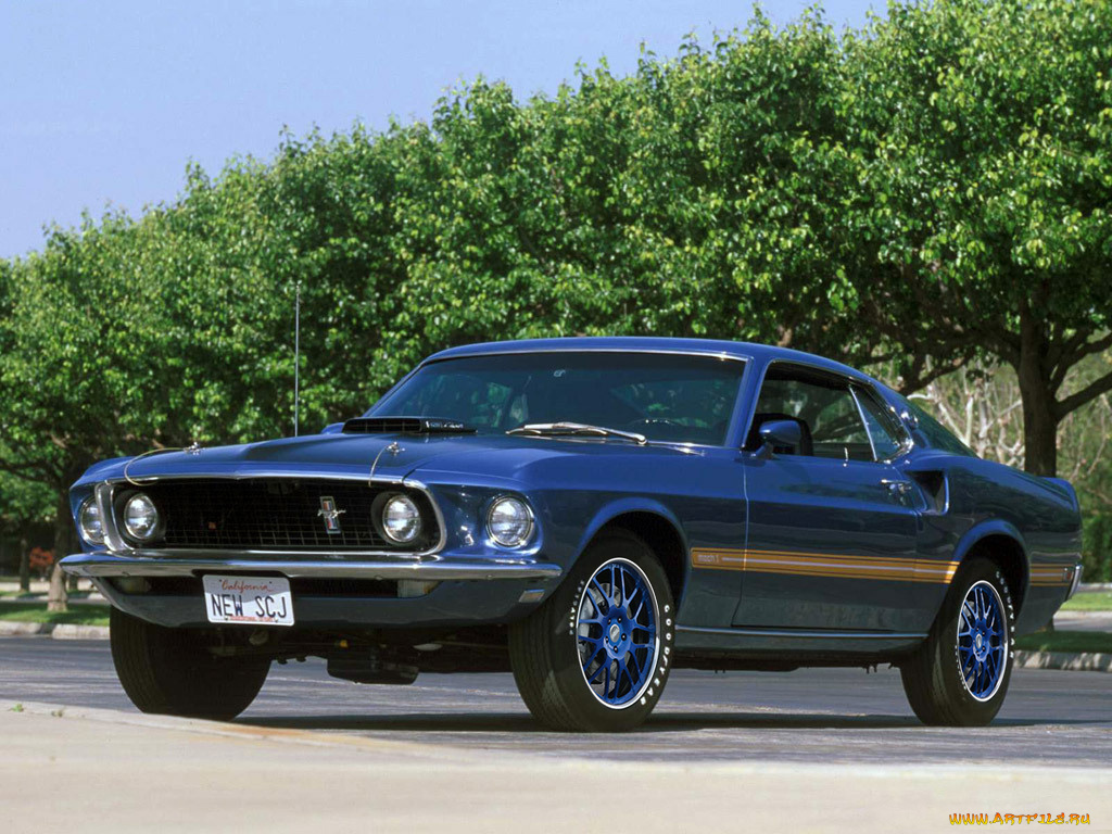 mustang, 1969, mach1, автомобили, ford