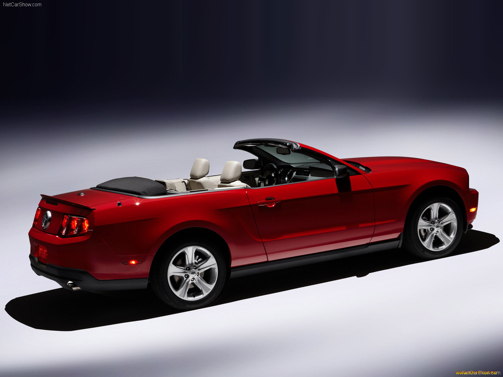 ford, mustang, convertible, 2010, автомобили